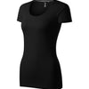 Opal Sprint - T-shirt women‘s 95% cotton 5% elastane - 152 - Black