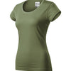 Velvet Horizon - T-shirt women‘s 100% cotton - 161 - khaki