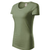 Vital Ease - T-shirt women‘s 100% Organic cotton GOTS - 172 - khaki
