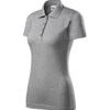 LyraBloom - Polo shirt women's 100% cotton - 223 - Gray