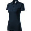 LyraBloom - Polo shirt women's 100% cotton - 223 - Navy blue