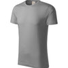 Vulcan Fade - T-shirt men's 100% Organic cotton GOTS - 173 - Silver gray