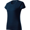 AeroLuxe - T-shirt women's 100% cotton FREE - F34 - Navy blue