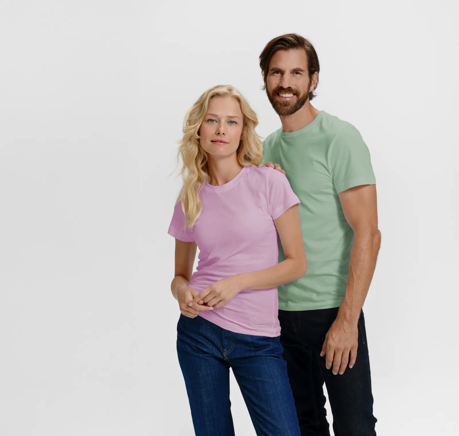 Atlas Horizon - T-shirt heren 100% katoen - 129 — foto van pasvorm en styling 2