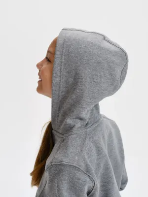 Verdant Crest - Sweatshirt kids 65% cotton, 35% polyester - 412 — fit and styling photograph 3