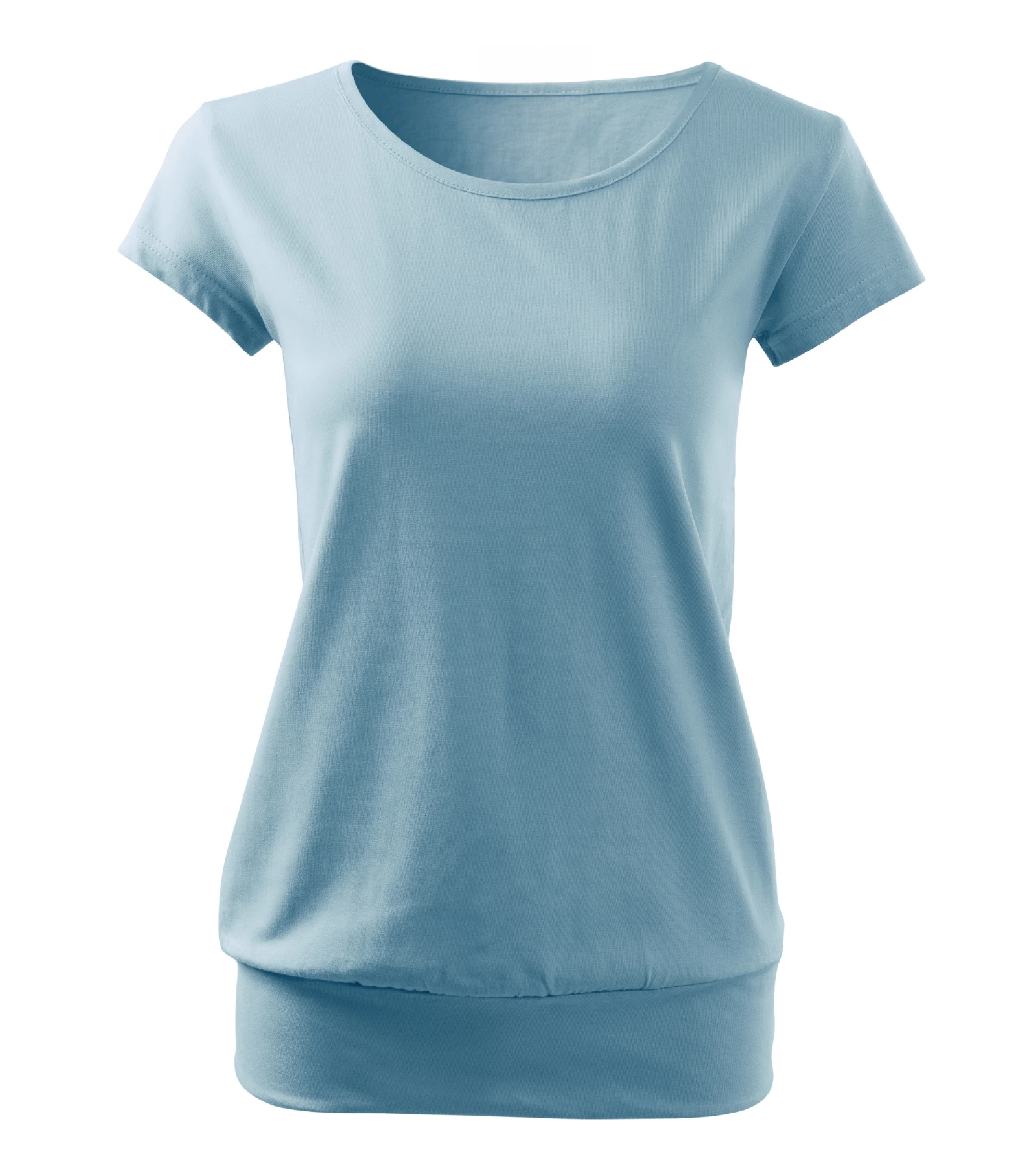 Sterling Trail - T-shirt dames 100% katoen - 120, hemelsblauw, maat XS