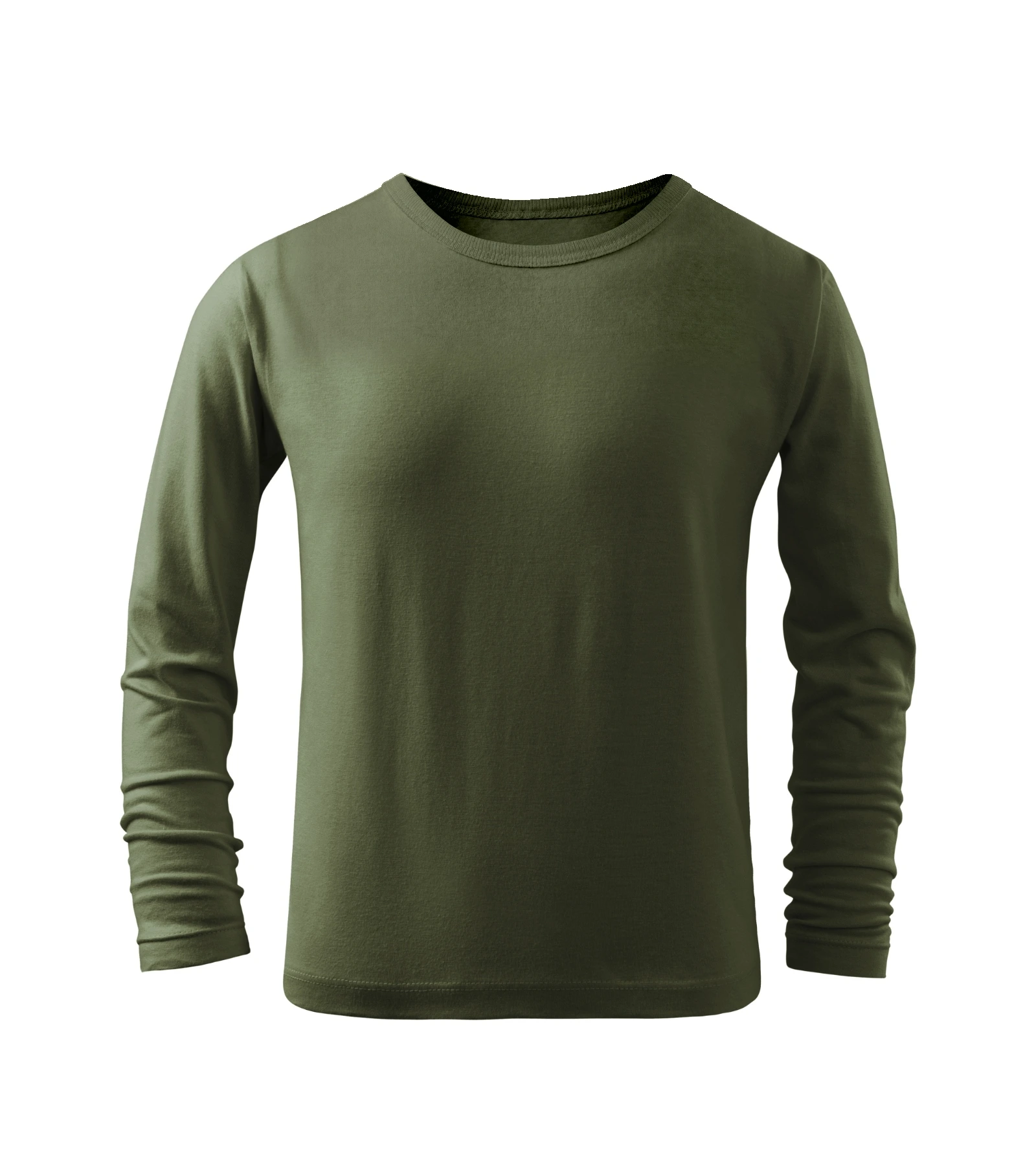 Crest Vale - T-shirt kinderen 100% katoen - 121, khaki, maat 158 cm/12 years