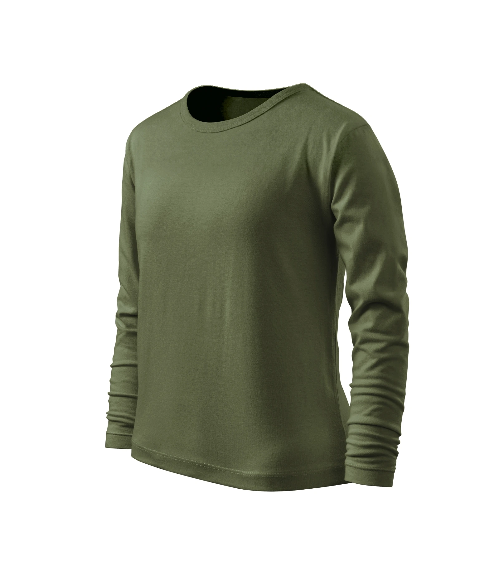 Crest Vale - T-shirt kinderen 100% katoen - 121, khaki, maat 158 cm/12 years