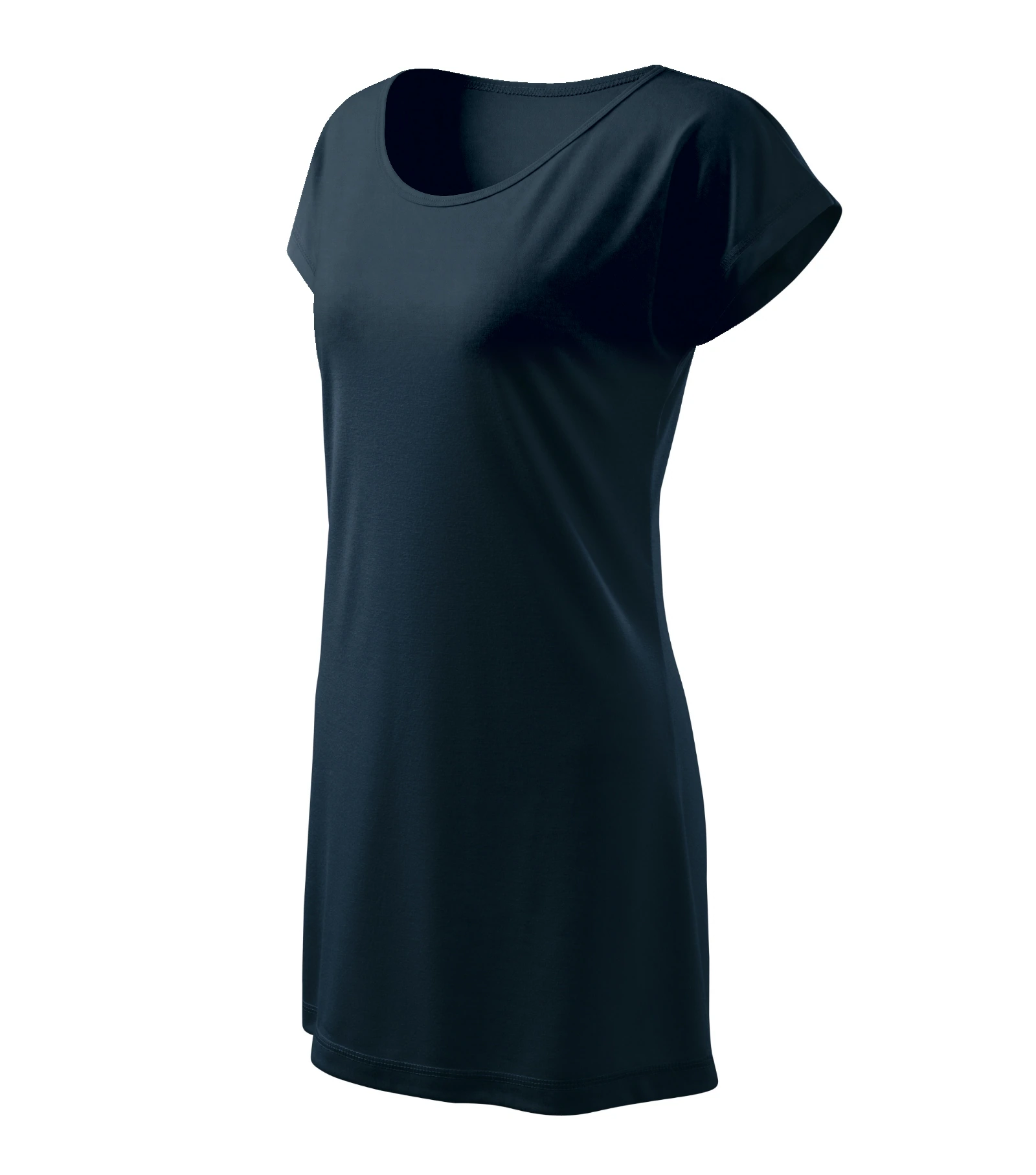 Aster Vista - T-shirt dames 95% viscose, 5% elastaan - 123, marine blauw, maat S