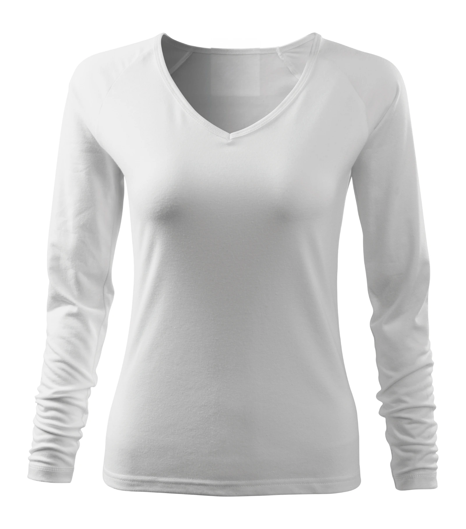 Vela Wave - T-shirt dames 95% katoen, 5% elastaan - 127, wit, maat 3XL