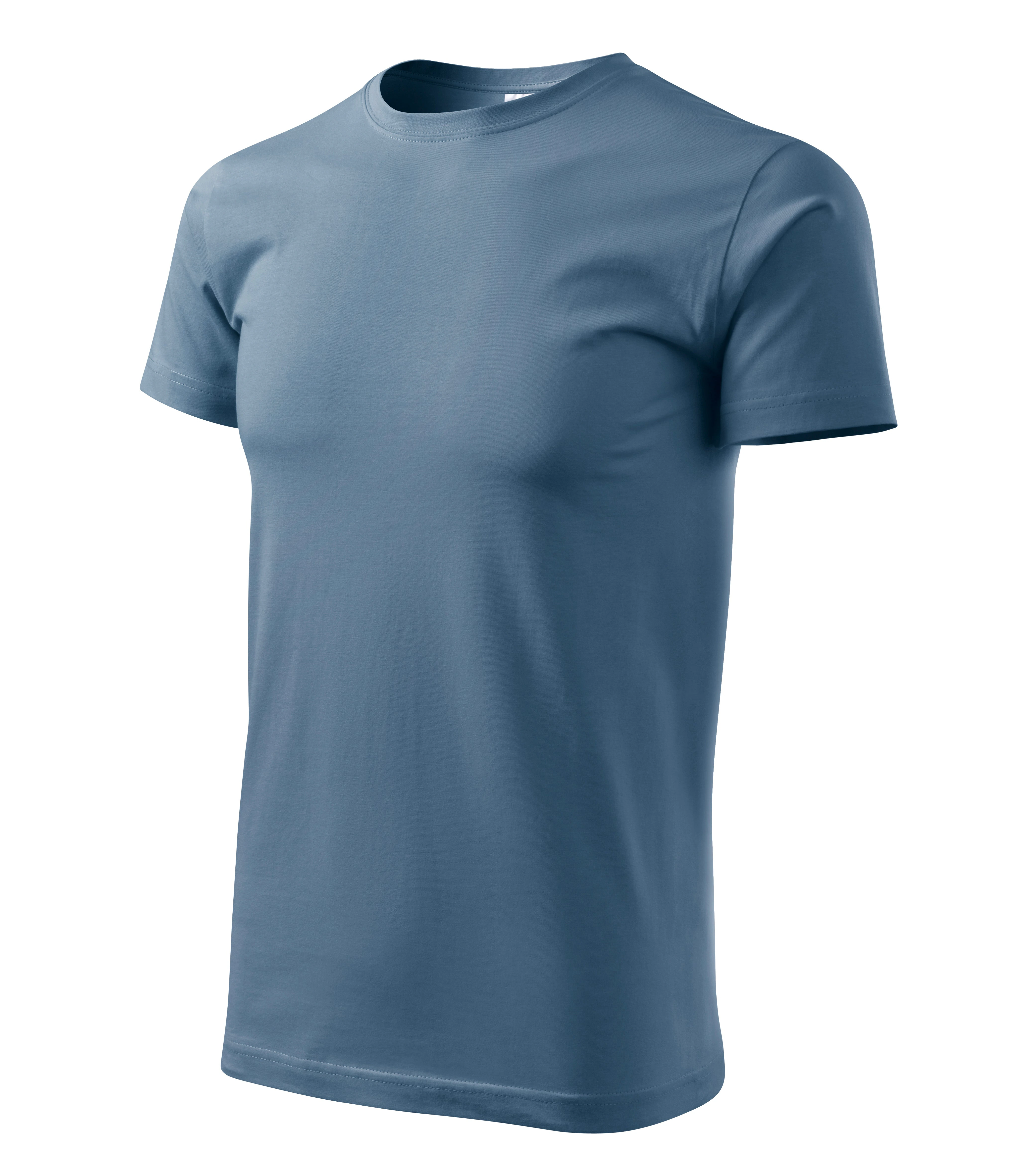 Atlas Horizon - T-shirt heren 100% katoen - 129, denim, maat S