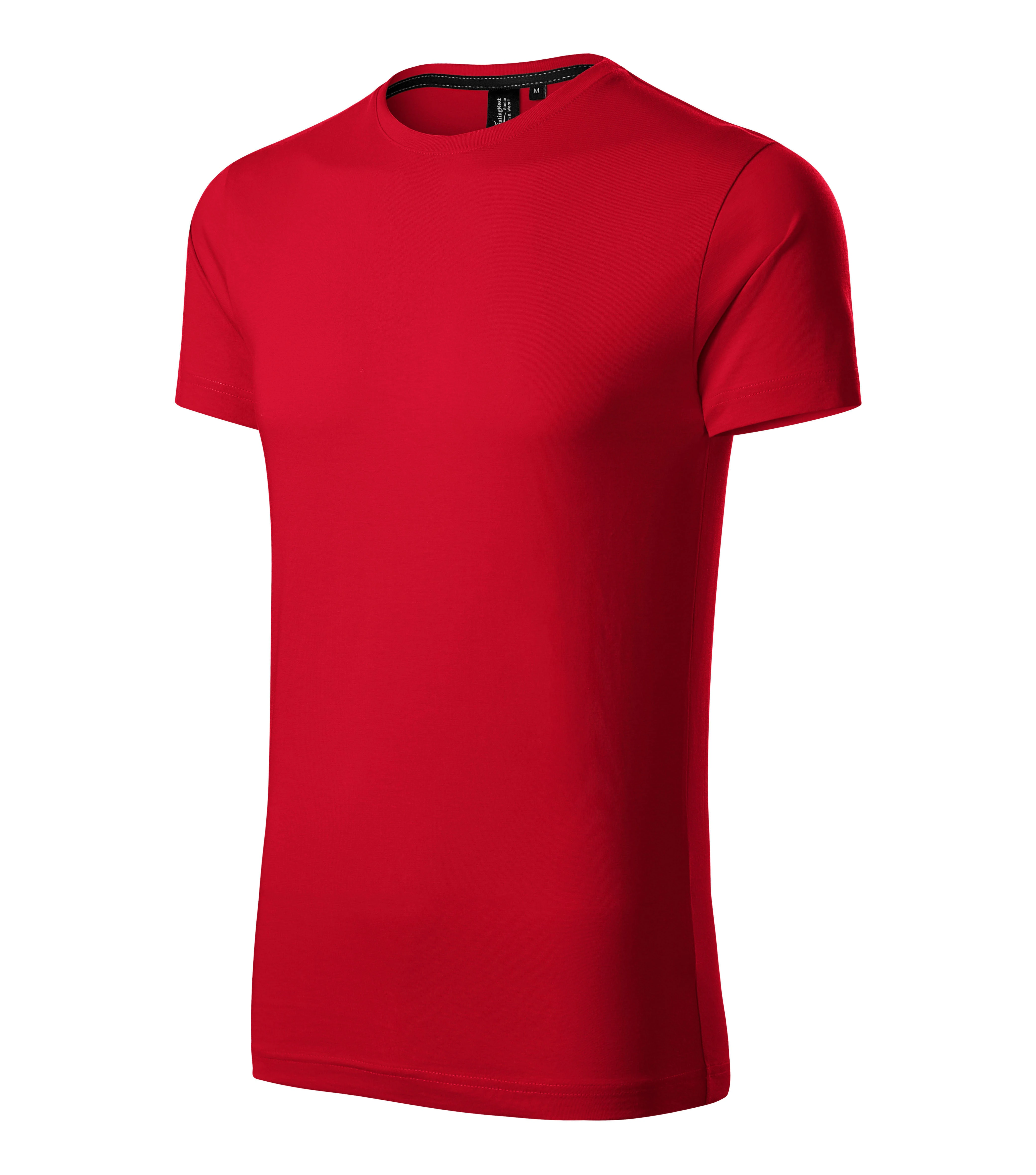 Slate Line - T-shirt heren 100% SUPIMA katoen - 153, formulerood, maat S