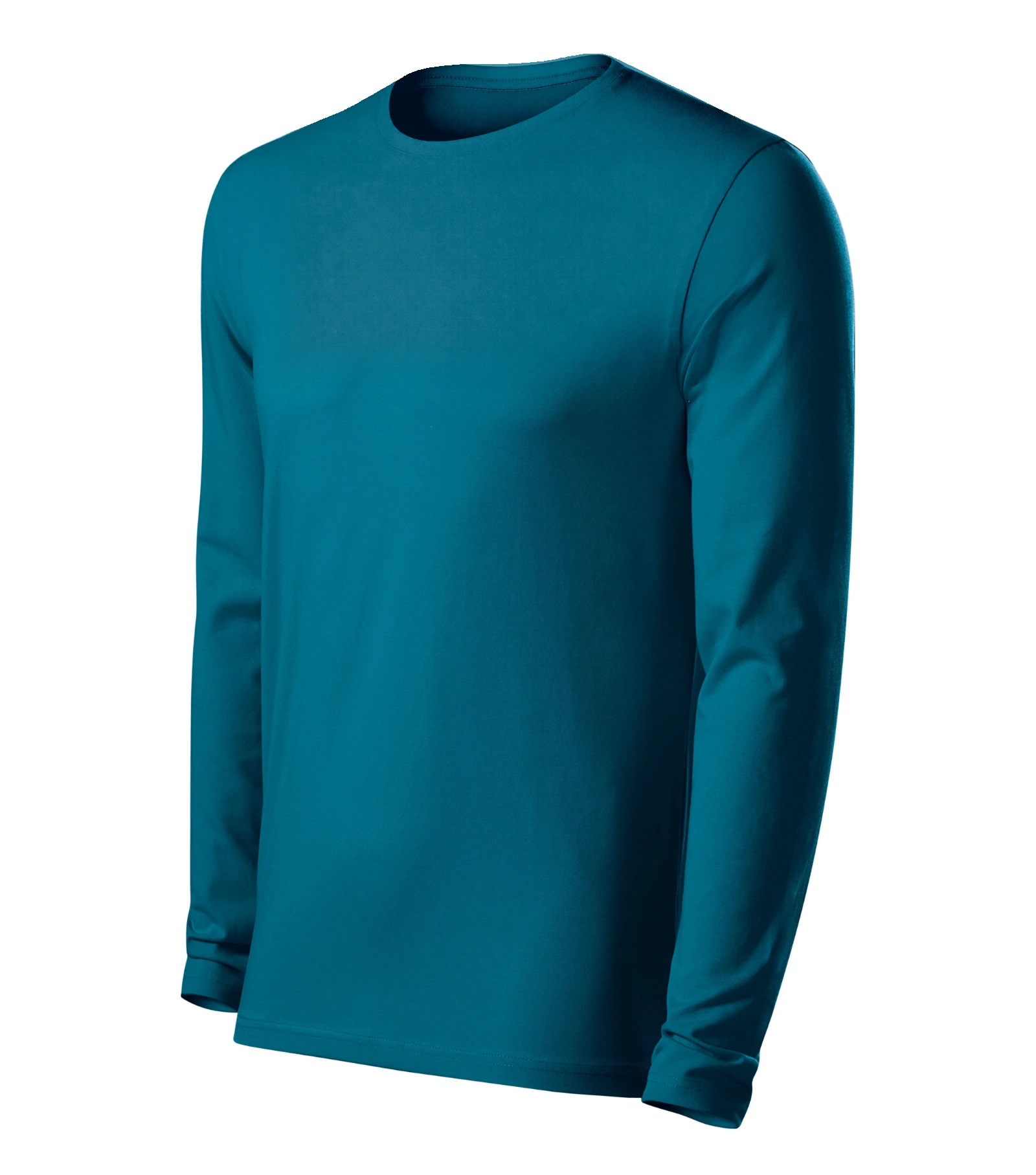Ember Cove - T-shirt heren 95% katoen 5% elastaan - 155, petrolblauw, maat M