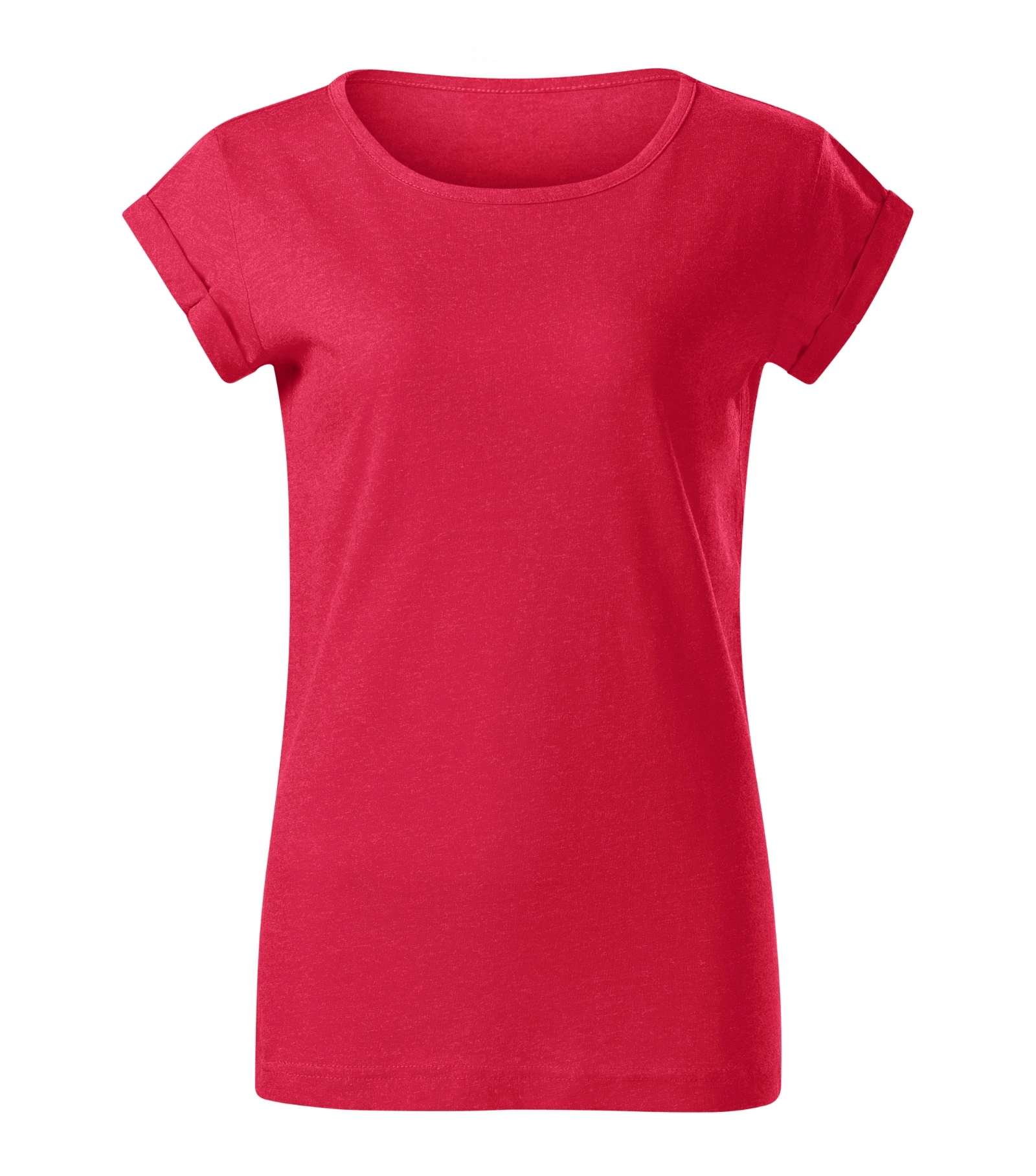 Zephyr Trail - T-shirt dames 65% polyester, 35% katoen - 164, Rood gemêleerd, maat XS