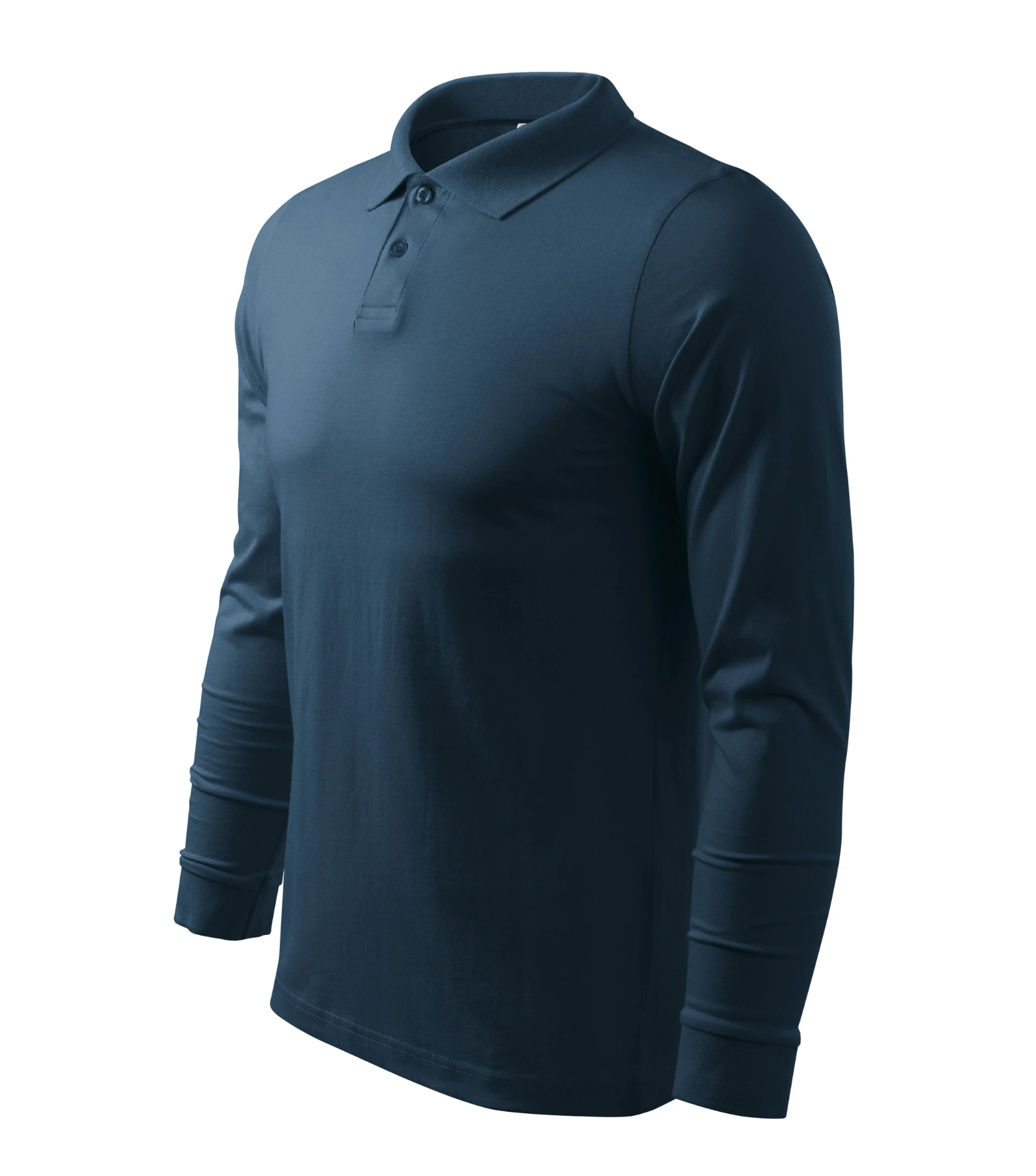 Vela Loom - Poloshirt heren 100% katoen - 211, marine blauw, maat S