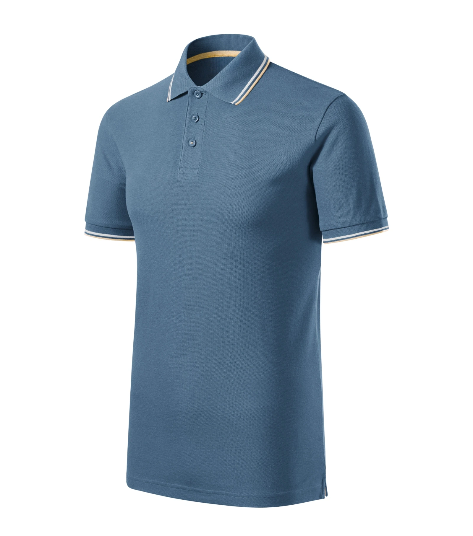 North Wave - Poloshirt heren 65% katoen, 35% polyester - 232, denim, maat S