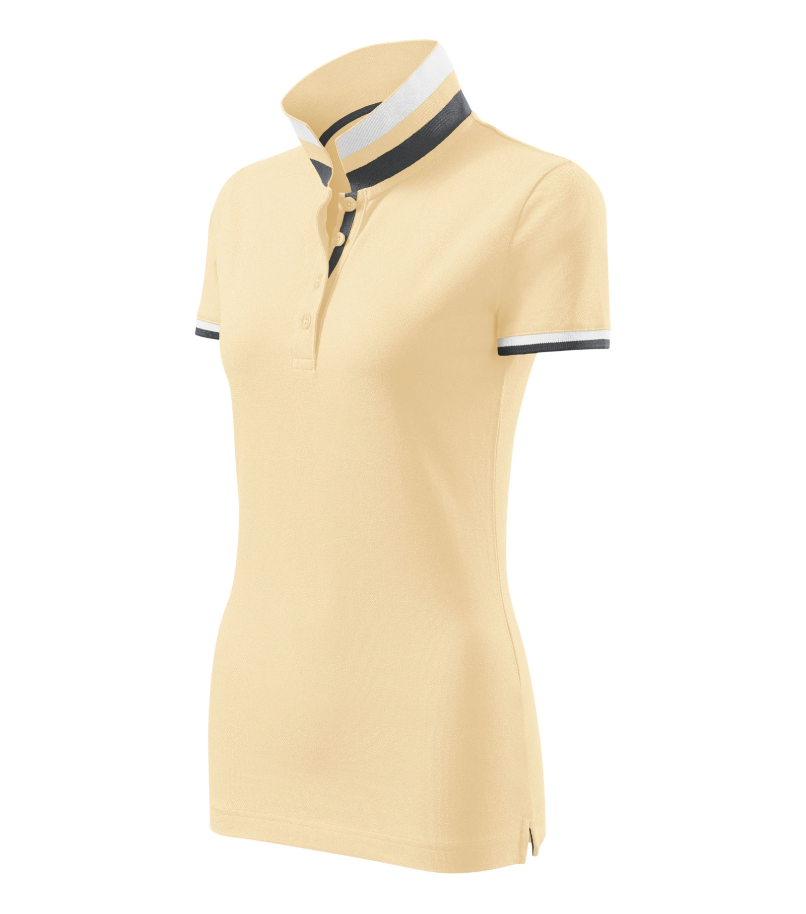 Alder Peak - Poloshirt dames 100% katoen - 257, bourbonvanille, maat XS