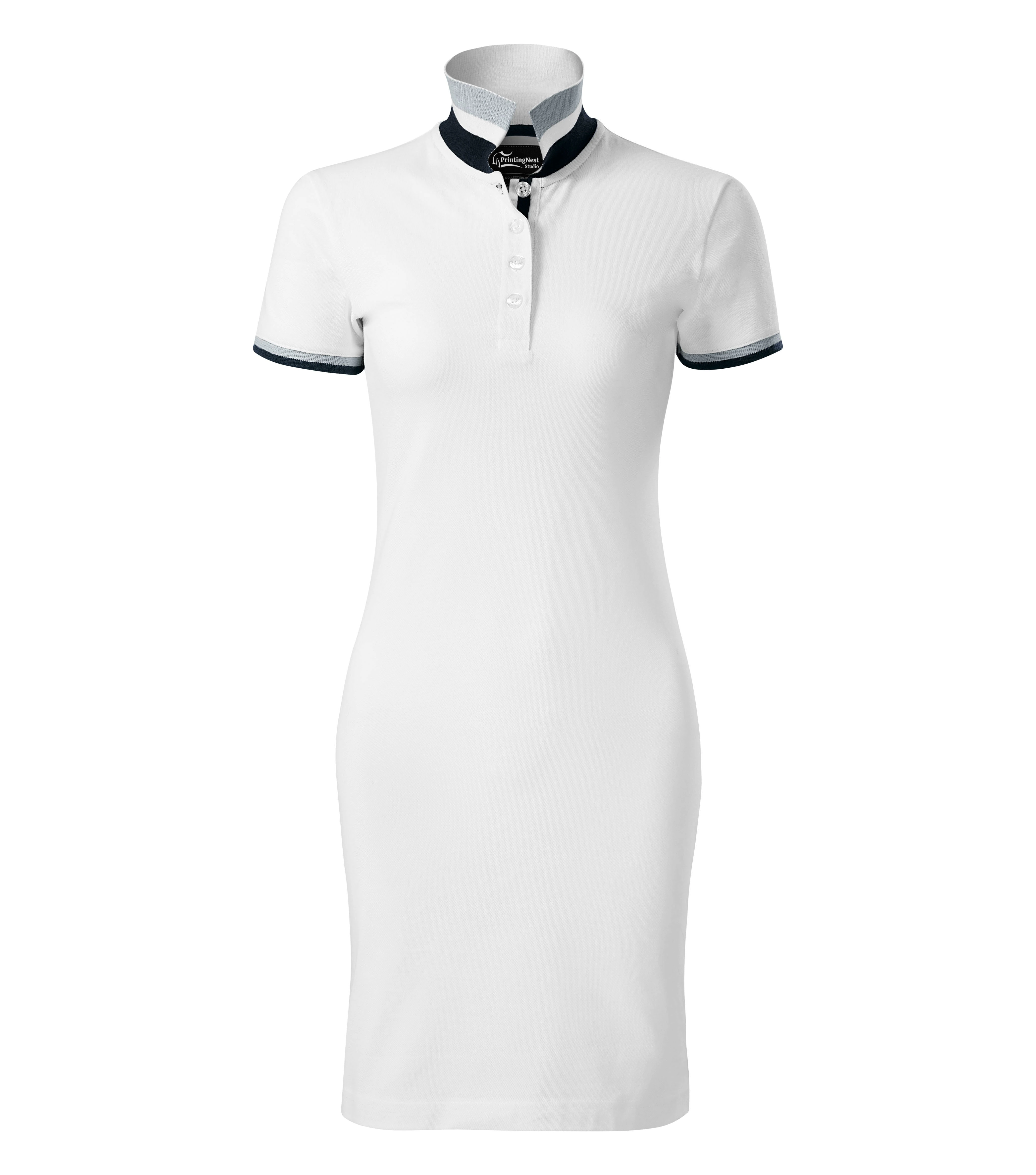Angelite -Jurk dames 100% katoen - 271, wit, maat XS