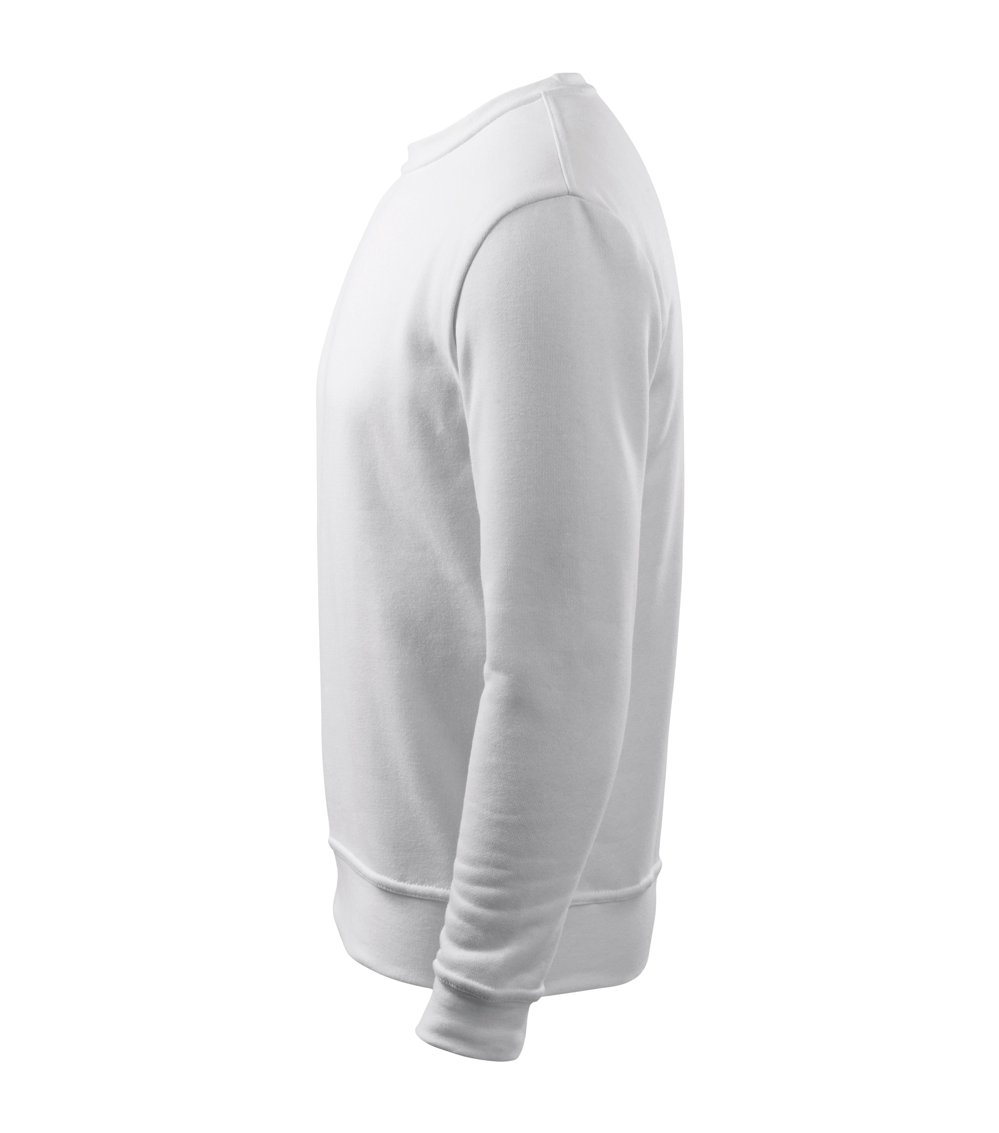 Vulkaris - Sweater heren 65% katoen 35% polyester- 406, wit, maat S