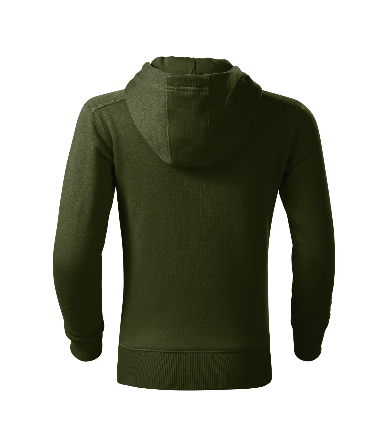 Verdant Crest - Sweatshirt kids 65% cotton, 35% polyester - 412 in military · Back view