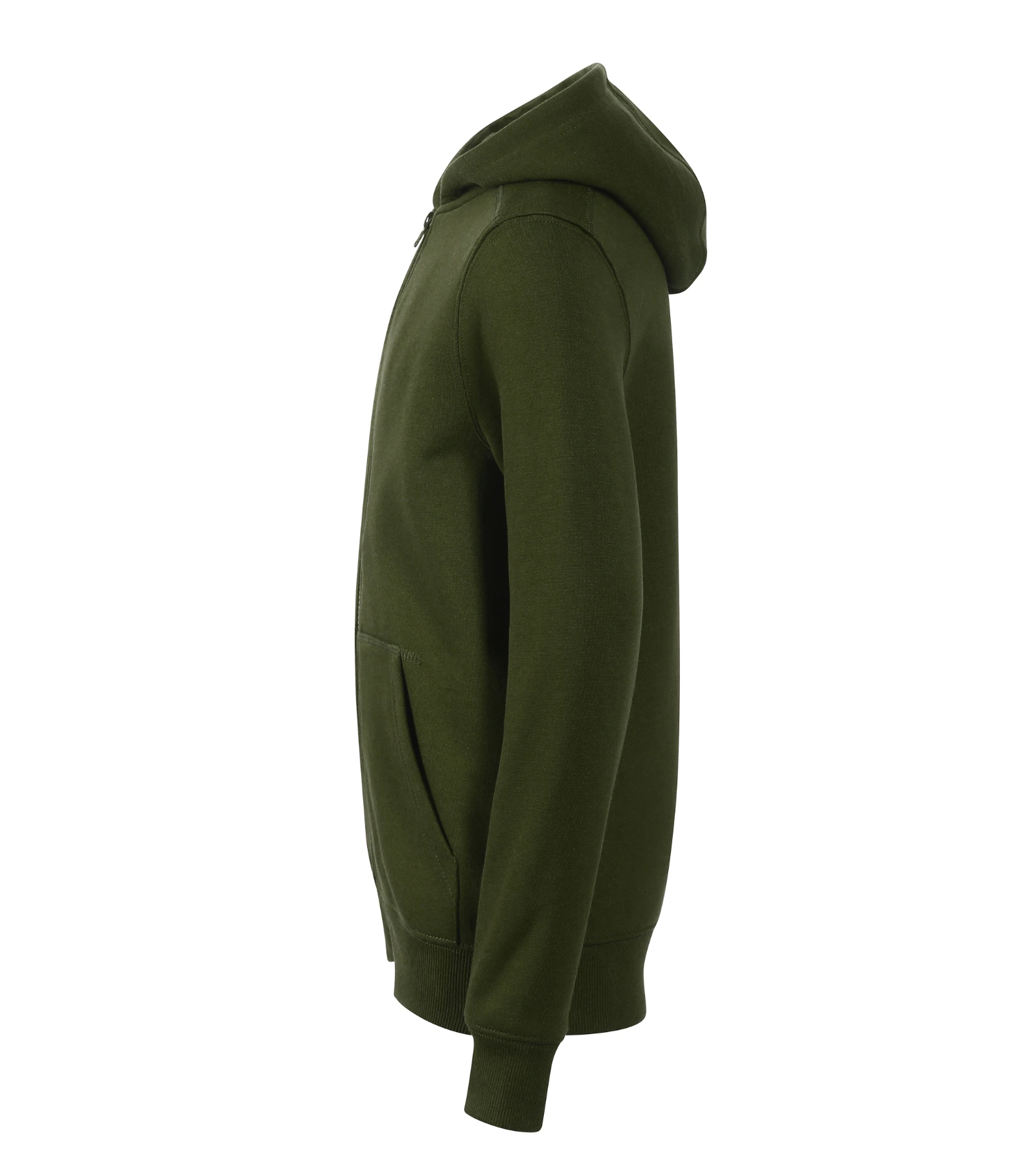 Verdant Crest - Sweatshirt kids 65% cotton, 35% polyester - 412 in military · Side view