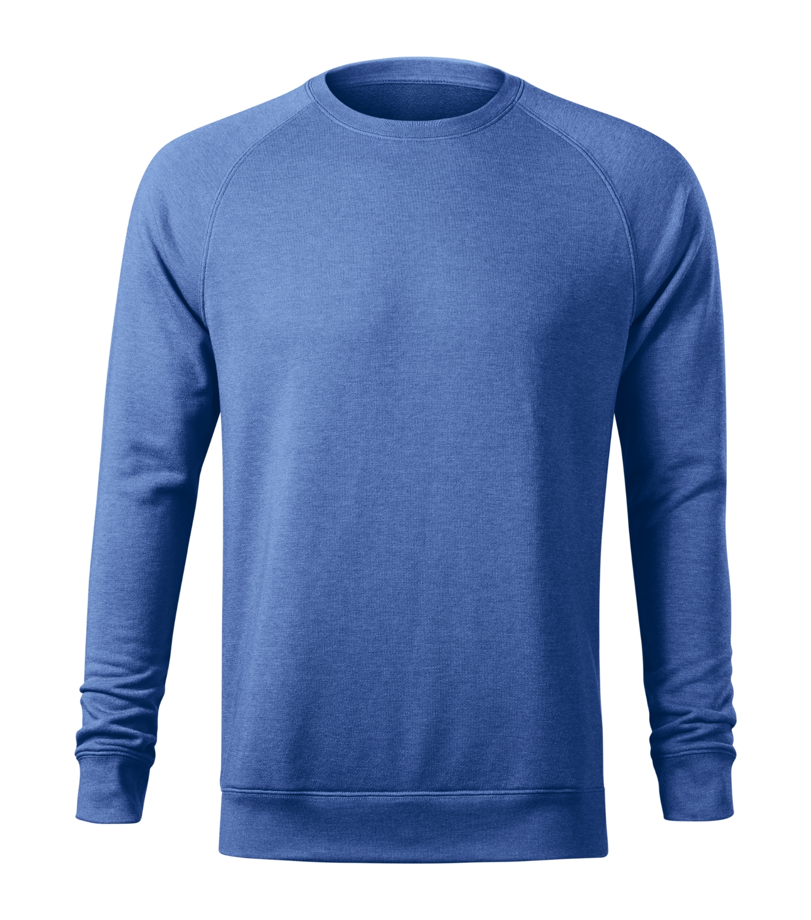 Delta Forge - Sweater heren 65% polyester, 35% katoen - 415, blauw gemêleerd, maat S