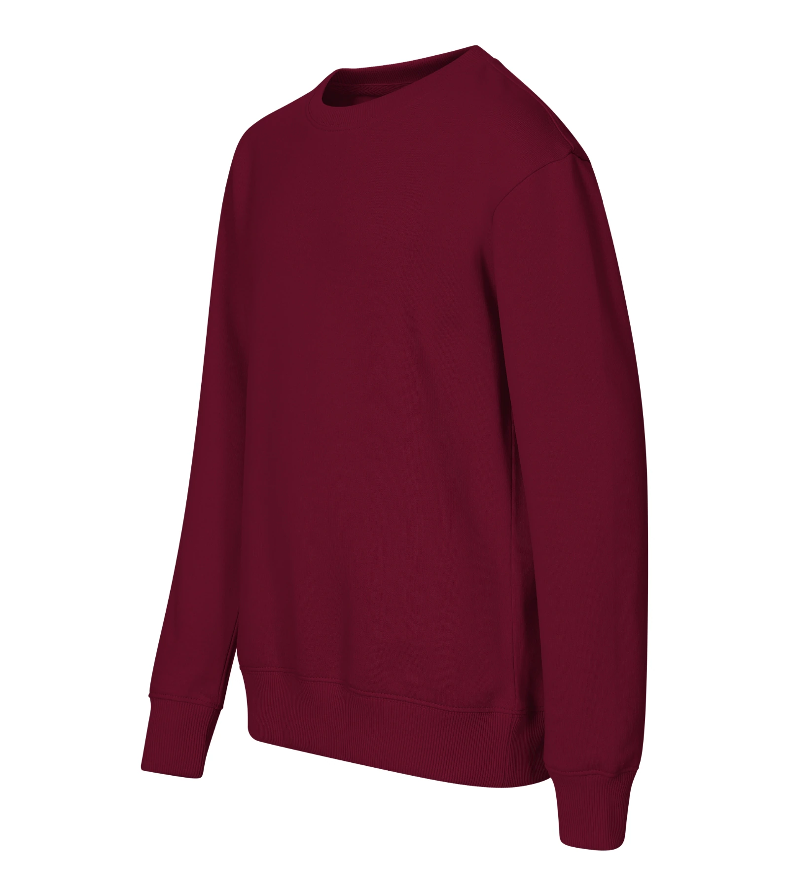 Delta Avenue - Sweater kinderen 60% katoen, 40% polyester - 427, granaat, maat 158 cm/12 years