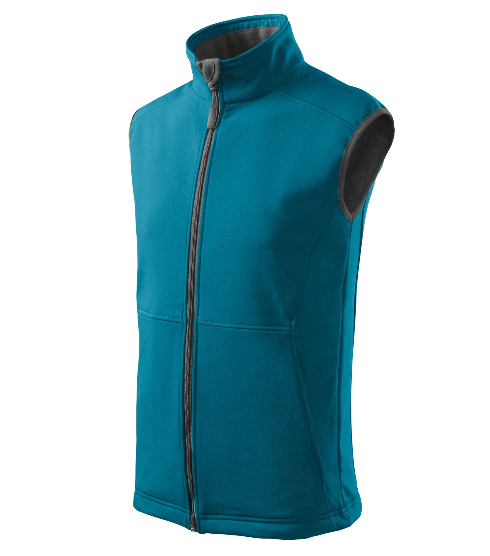 Vivid Ridge - Softshellbodywarmer heren 94% polyester, 6% elastaan Fleece: 100% polyester - 517, turkoois, maat S