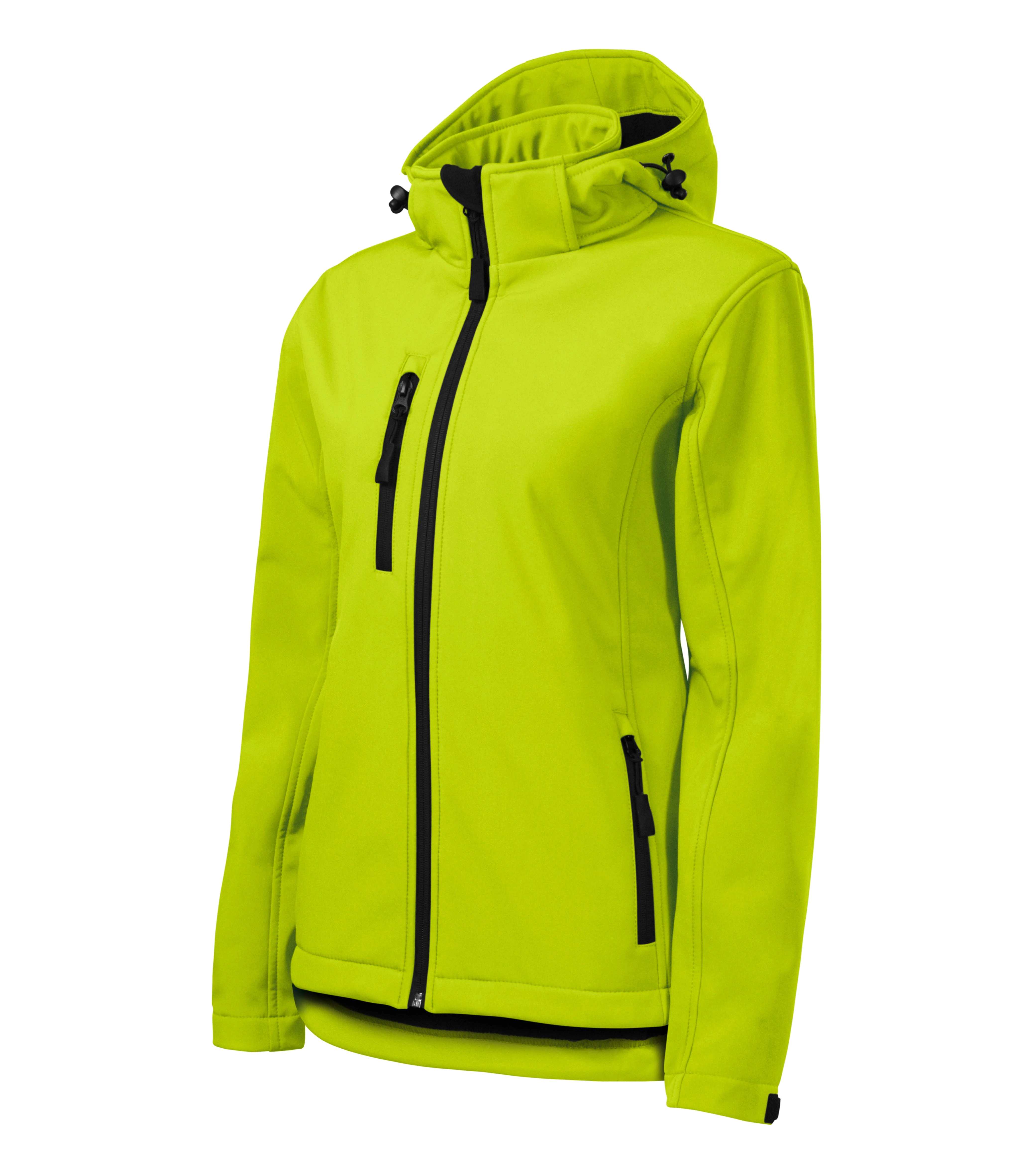 Aveline Storm - Softshelljas dames 94% polyester 6% elastaan - 521, limoengroen, maat XS