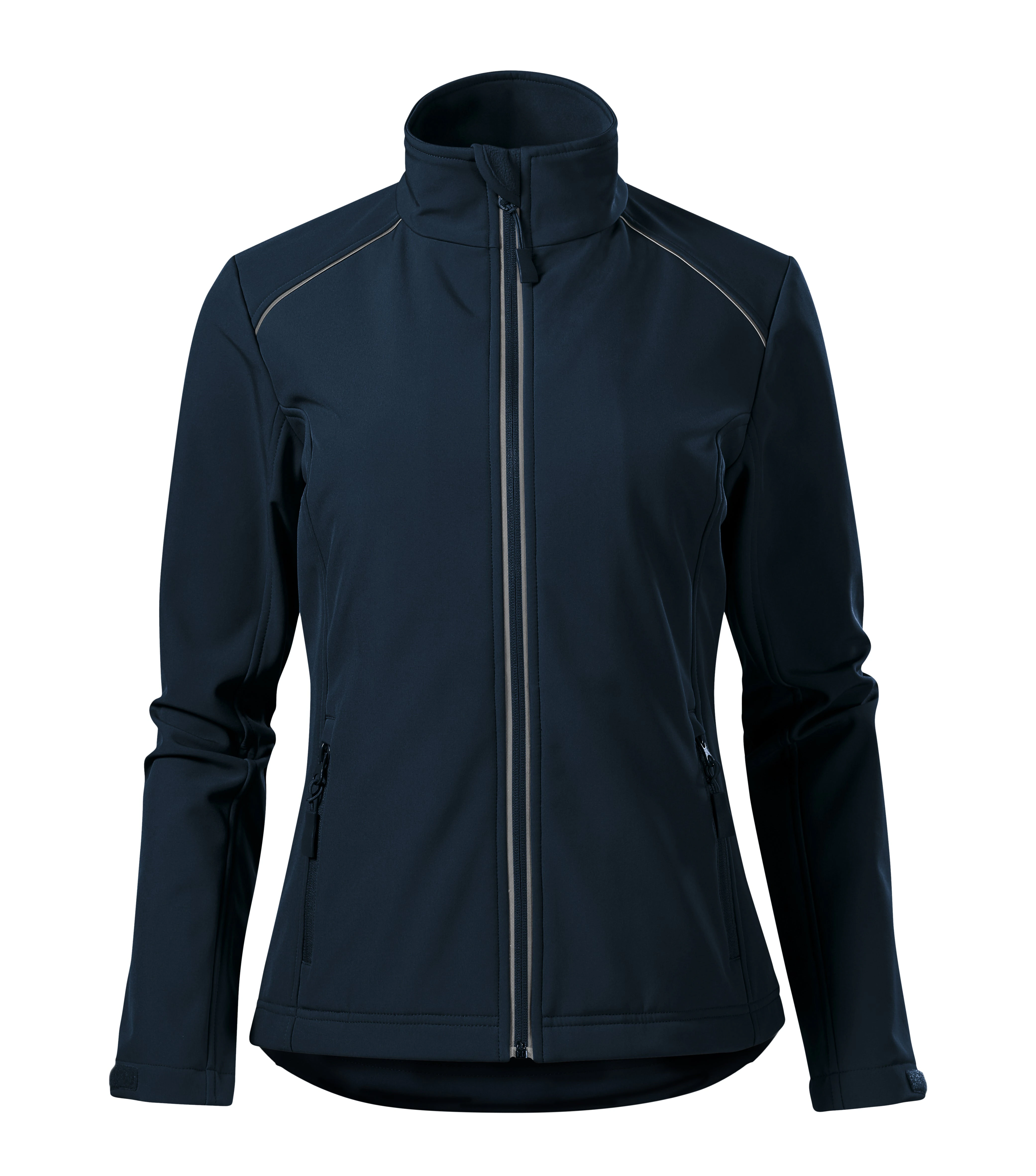 Velora Mist - Softshelljas dames 94% polyester 6% elastaan - 537, marine blauw, maat XS