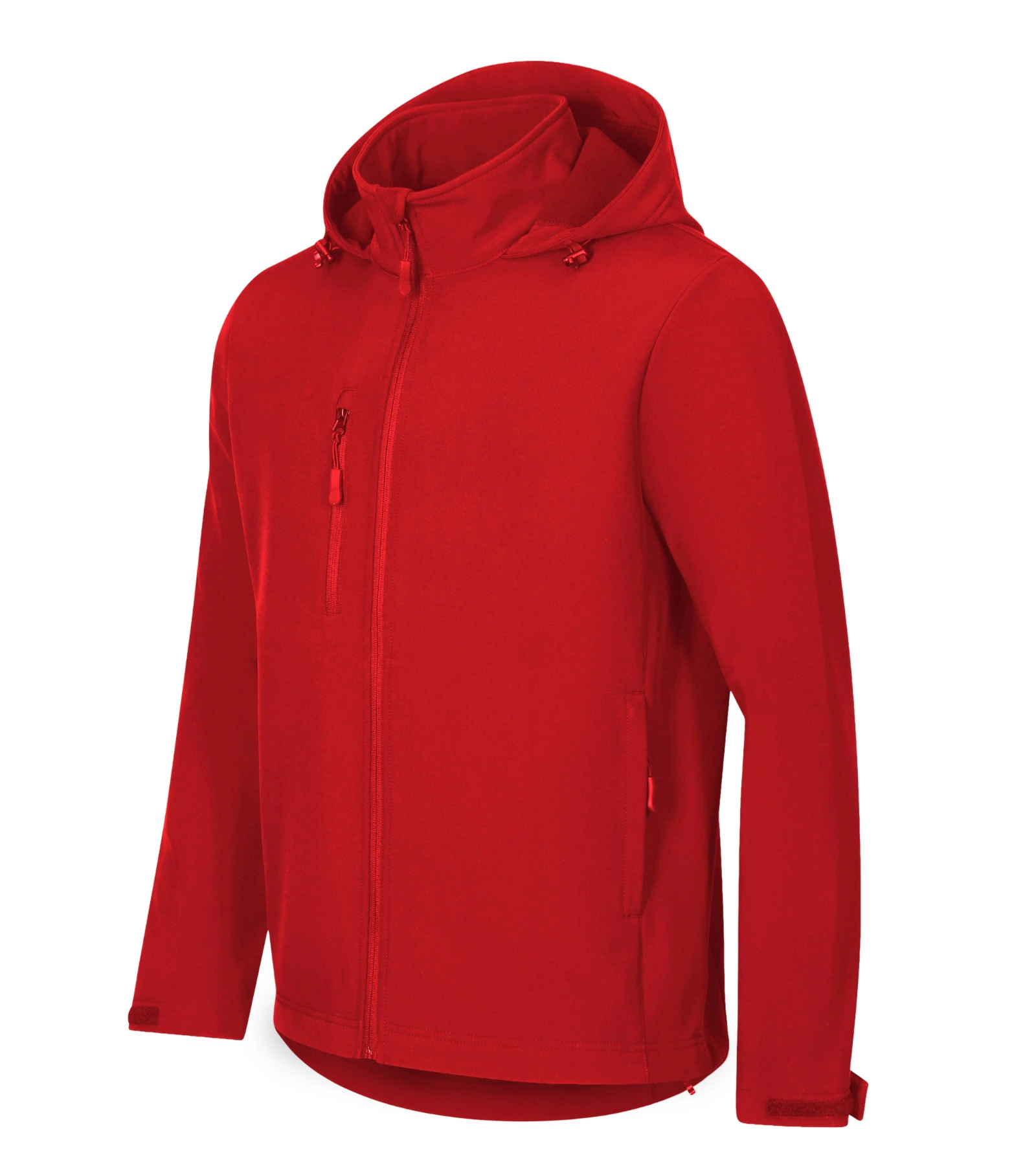 Sierra Vale - Softshelljas heren 96% polyester, 4% elastaan - 548, Rood, maat S