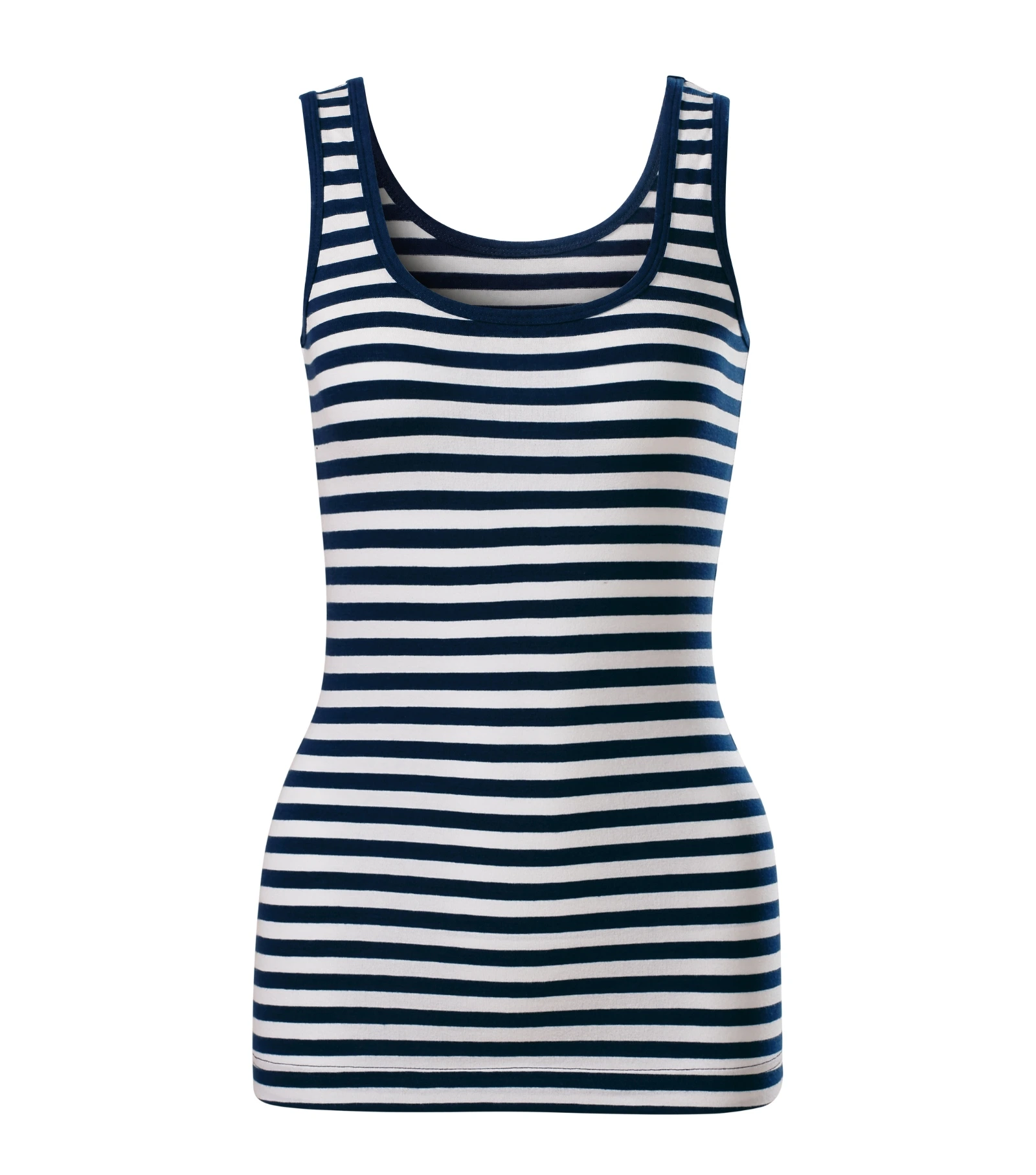 Sterling Wave - Top dames 95% katoen, 5% elastaan - 806, marine blauw, maat XS