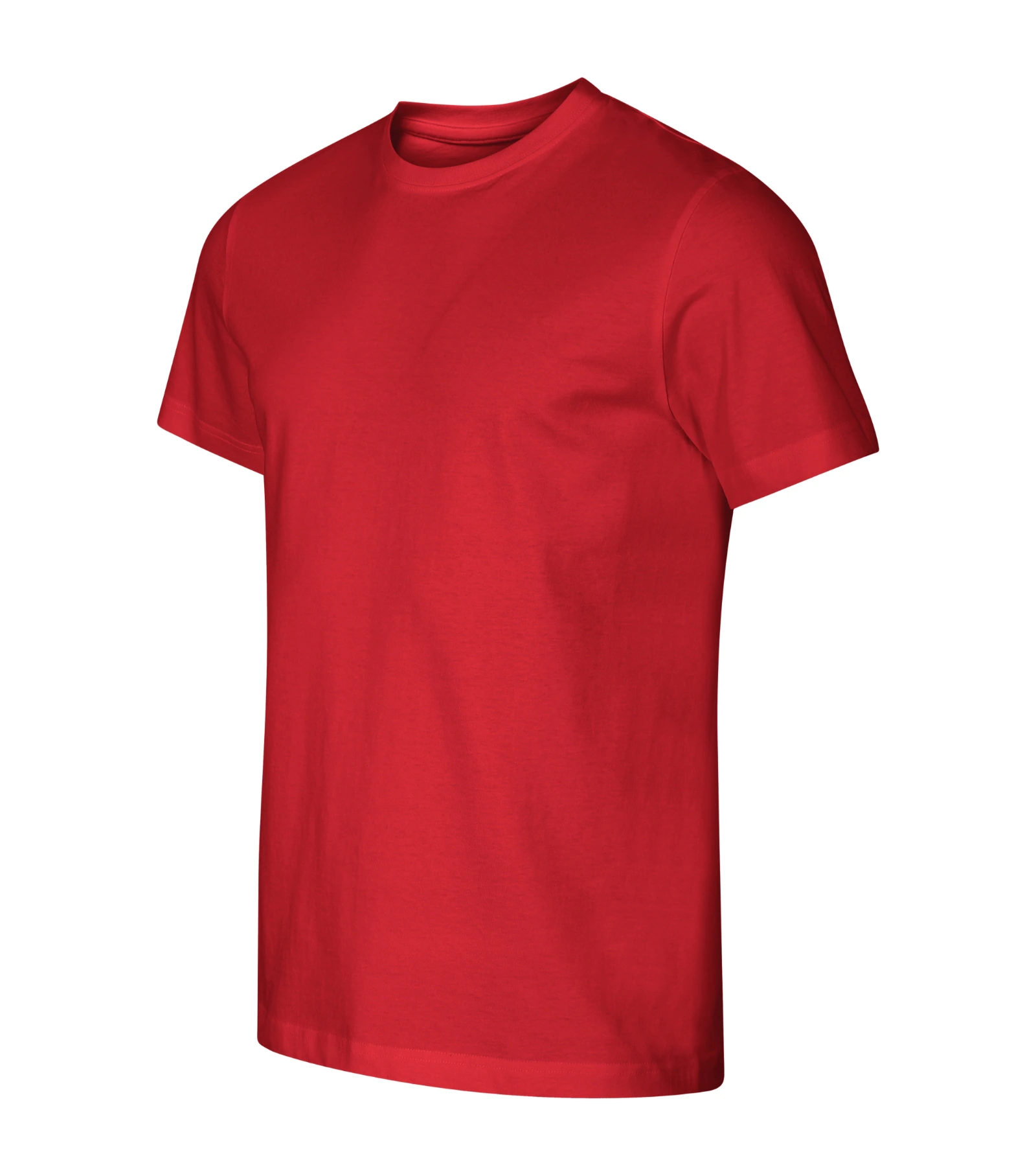 Lumen Ridge - T-shirt heren 100% katoen - 813, Rood, maat S
