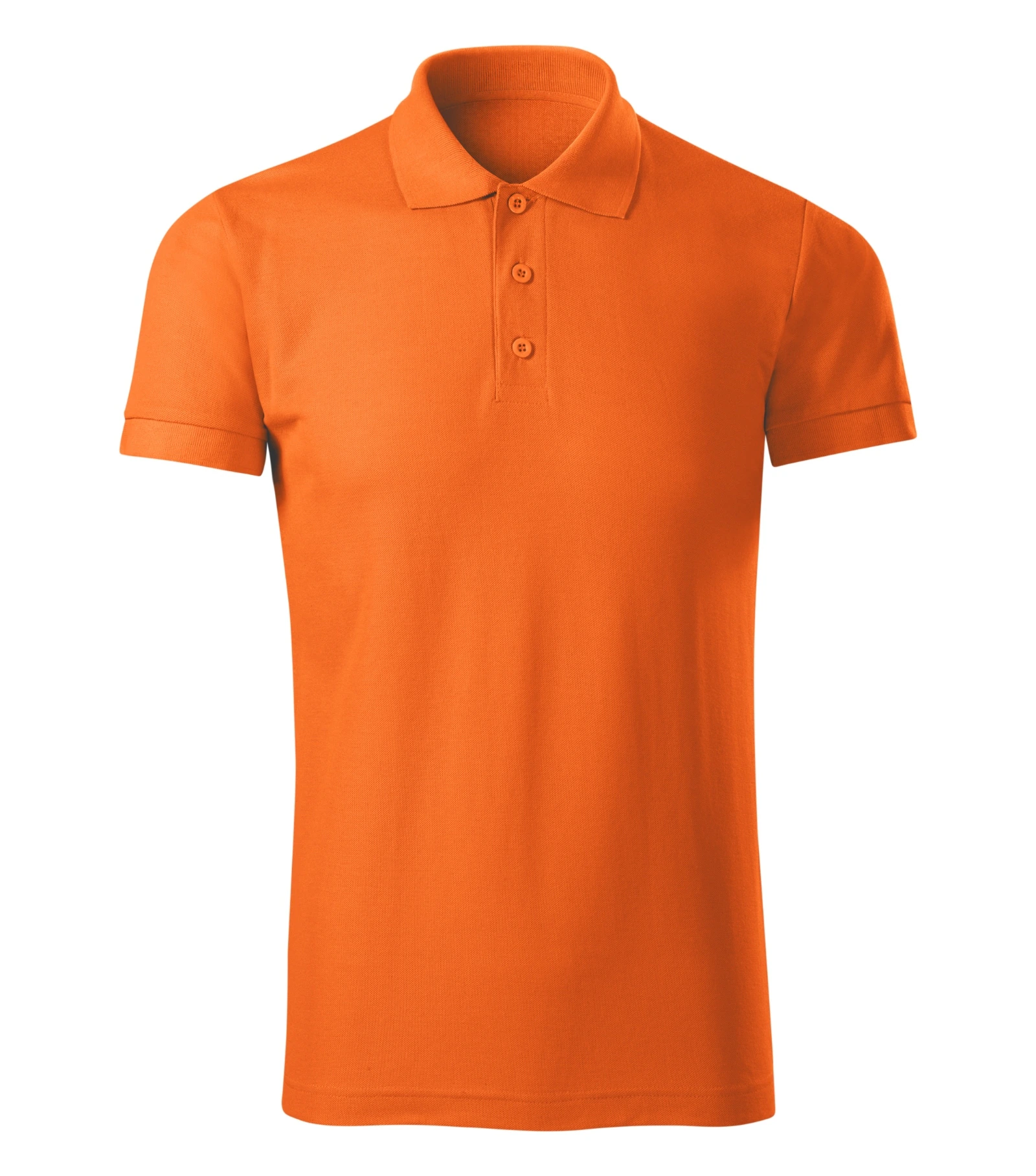 Indigo Arc - Poloshirt heren 65% katoen, 35% polyester - P2X, Oranje, maat 3XL