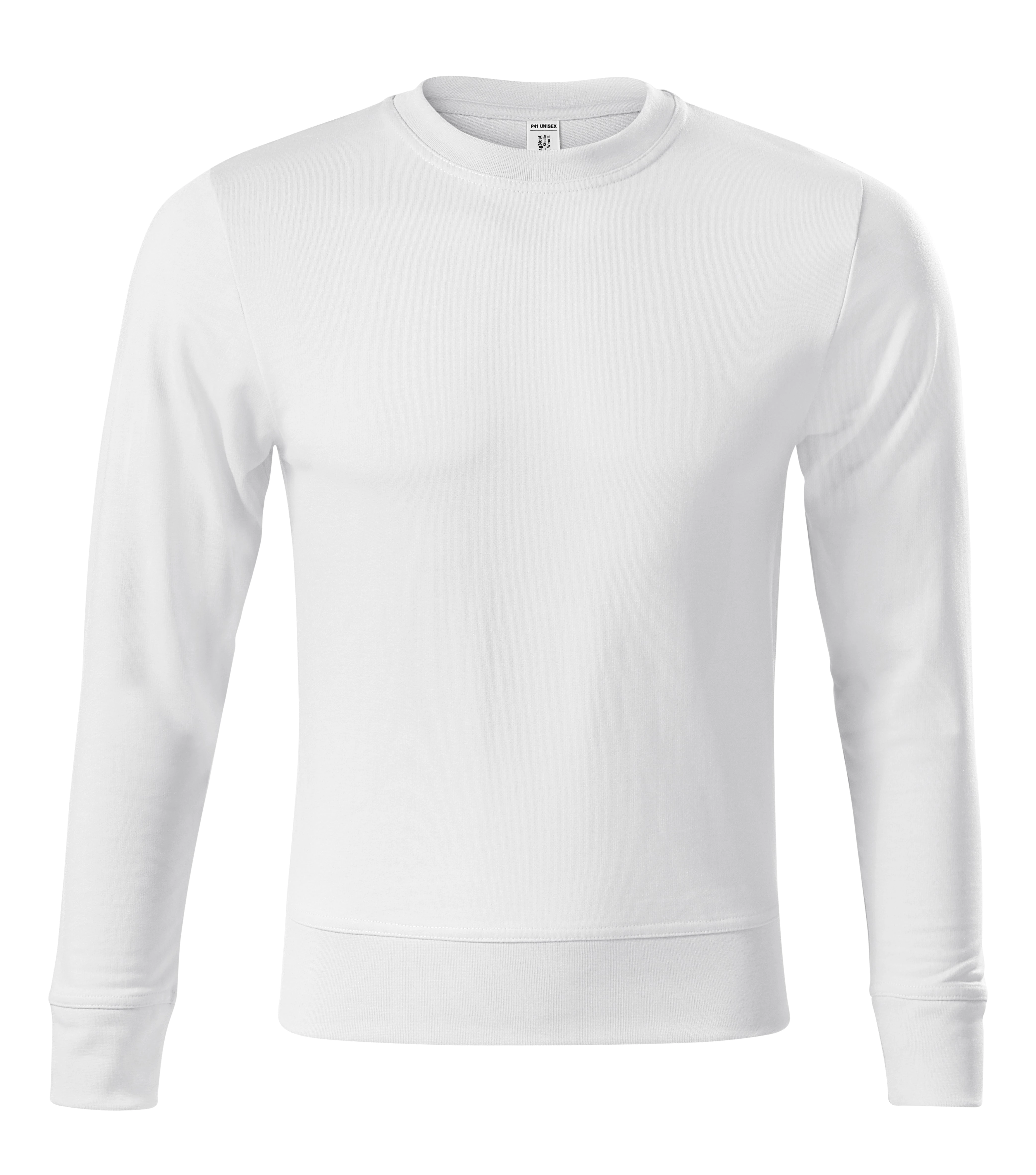 Steadfast - Sweater unisex 50% katoen 50% polyester - P41, wit, maat XS