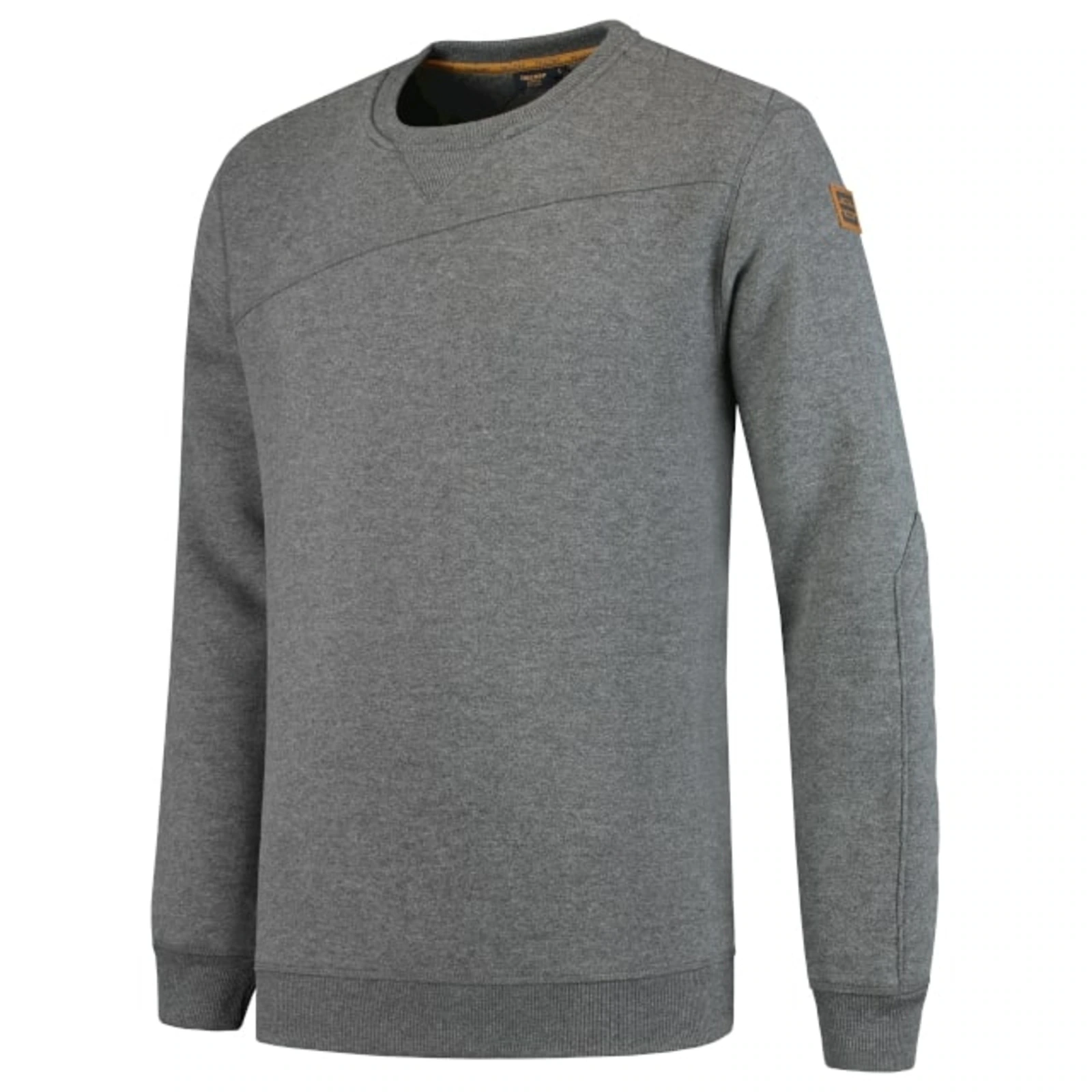 Lumen Field - Sweater heren 80% katoen, 20% polyester - T41, steen gemêleerd, maat S