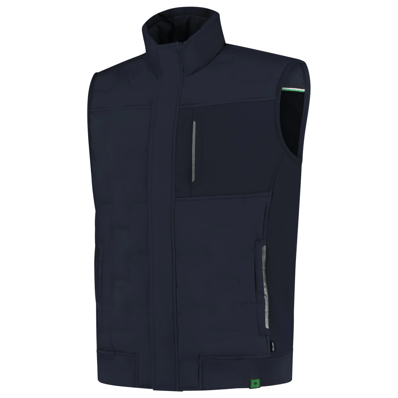 Harbor Avenue - Bodywarmer unisex 100% gerecycled polyester + TPU-membraan - T55, inkt, maat 2XL