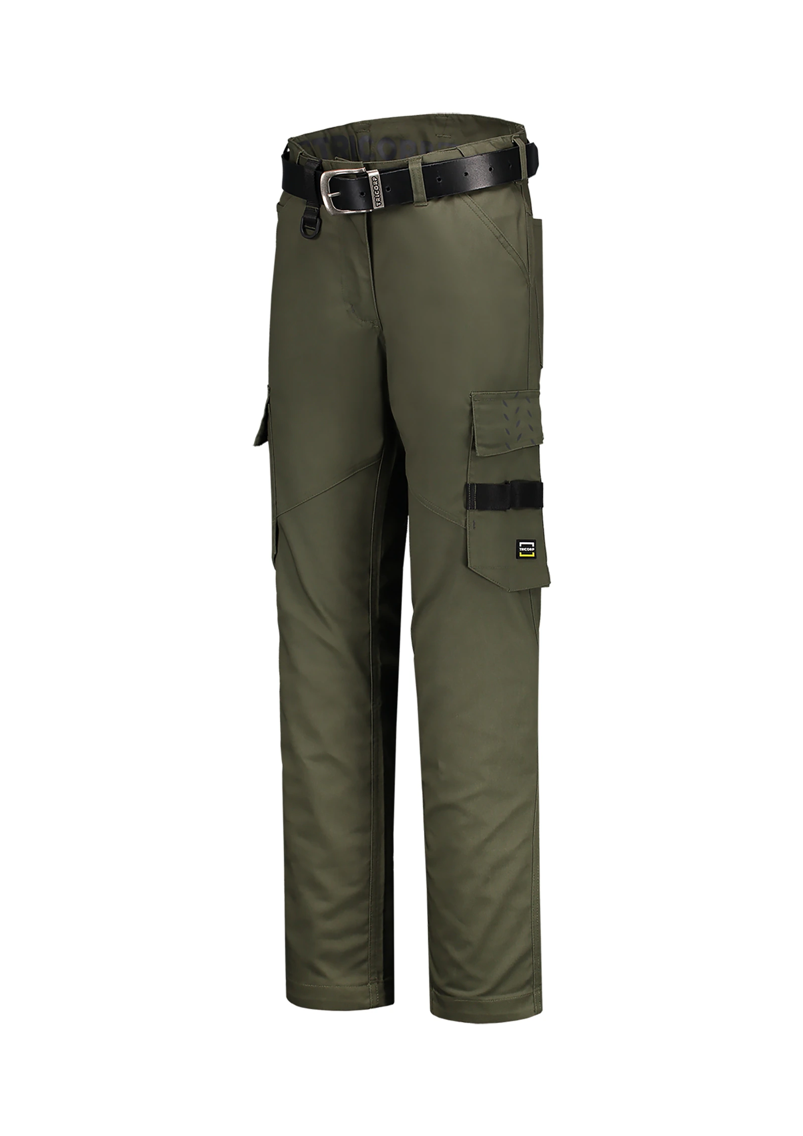 Grove Line - Werkbroek dames 65% polyester, 35% katoen - T70, legergroen, maat 34