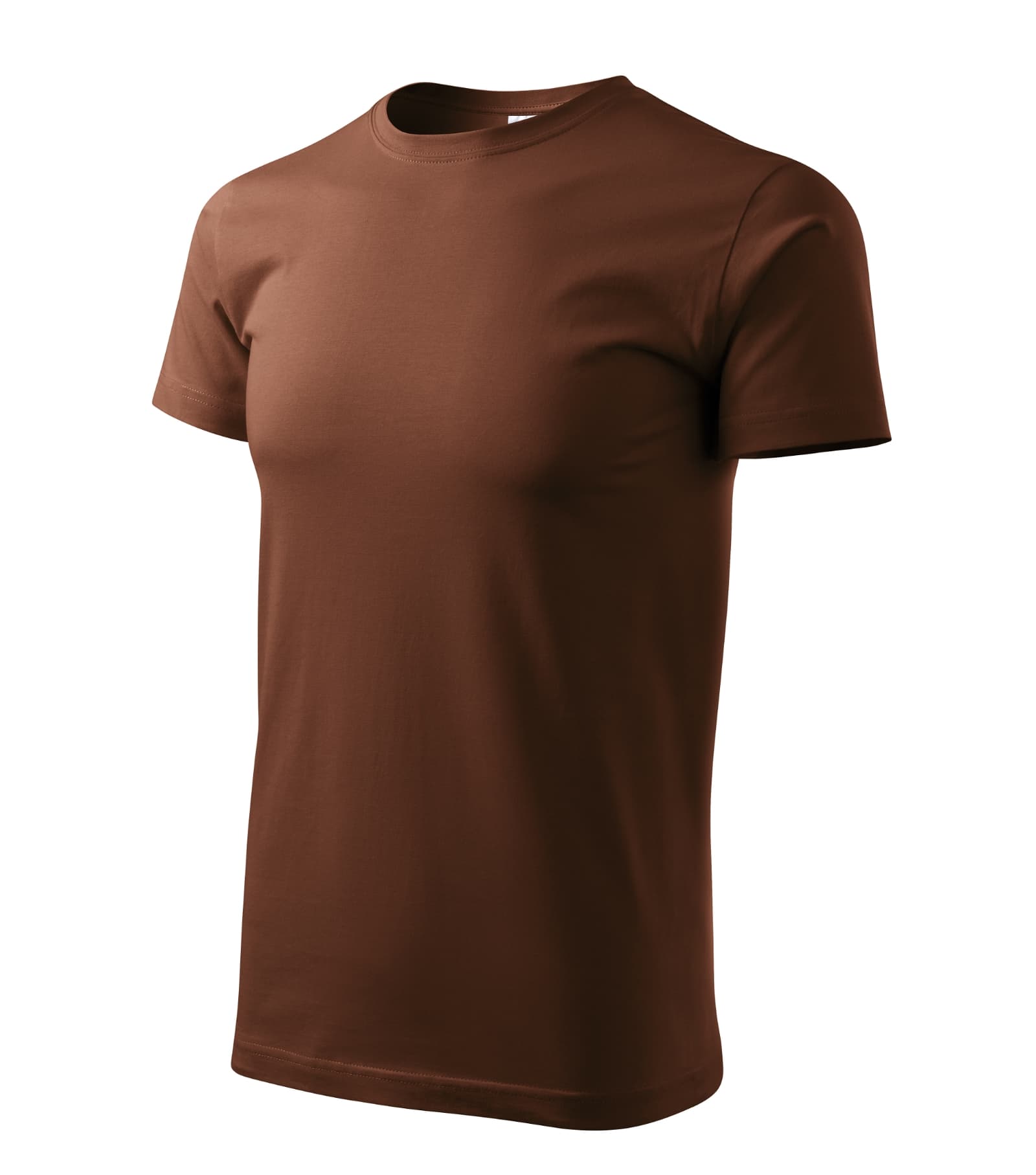 Alder Route - T-shirt unisex 100% katoen - 137 in chocolade