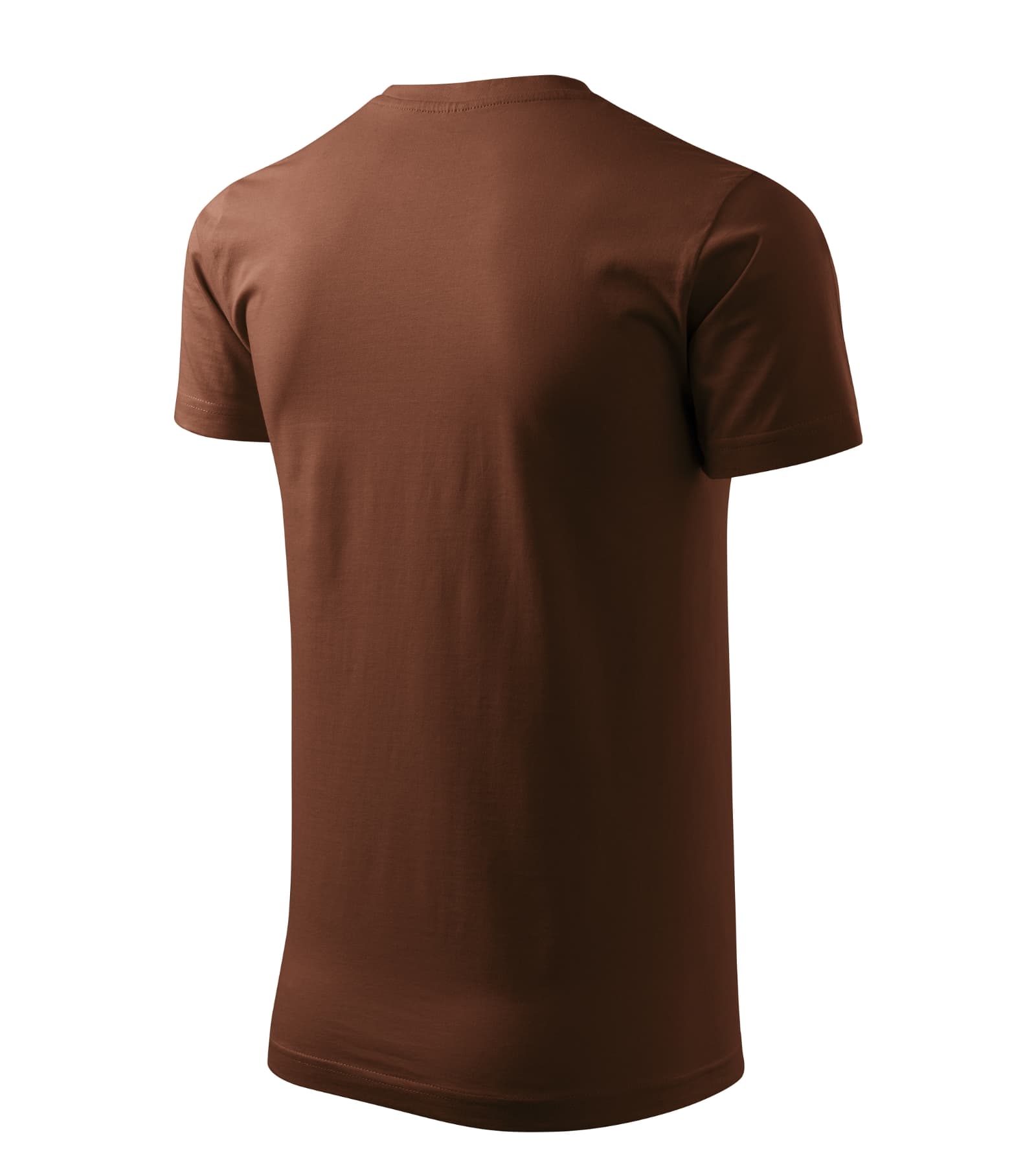 Alder Route - T-shirt unisex 100% katoen - 137 in chocolade