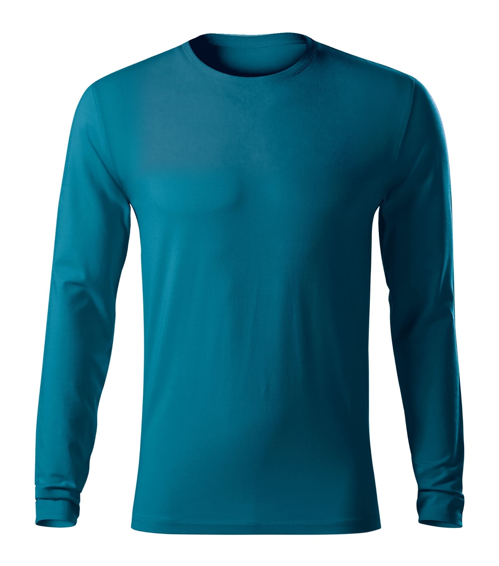 Ember Cove - T-shirt heren 95% katoen 5% elastaan - 155 in petrolblauw
