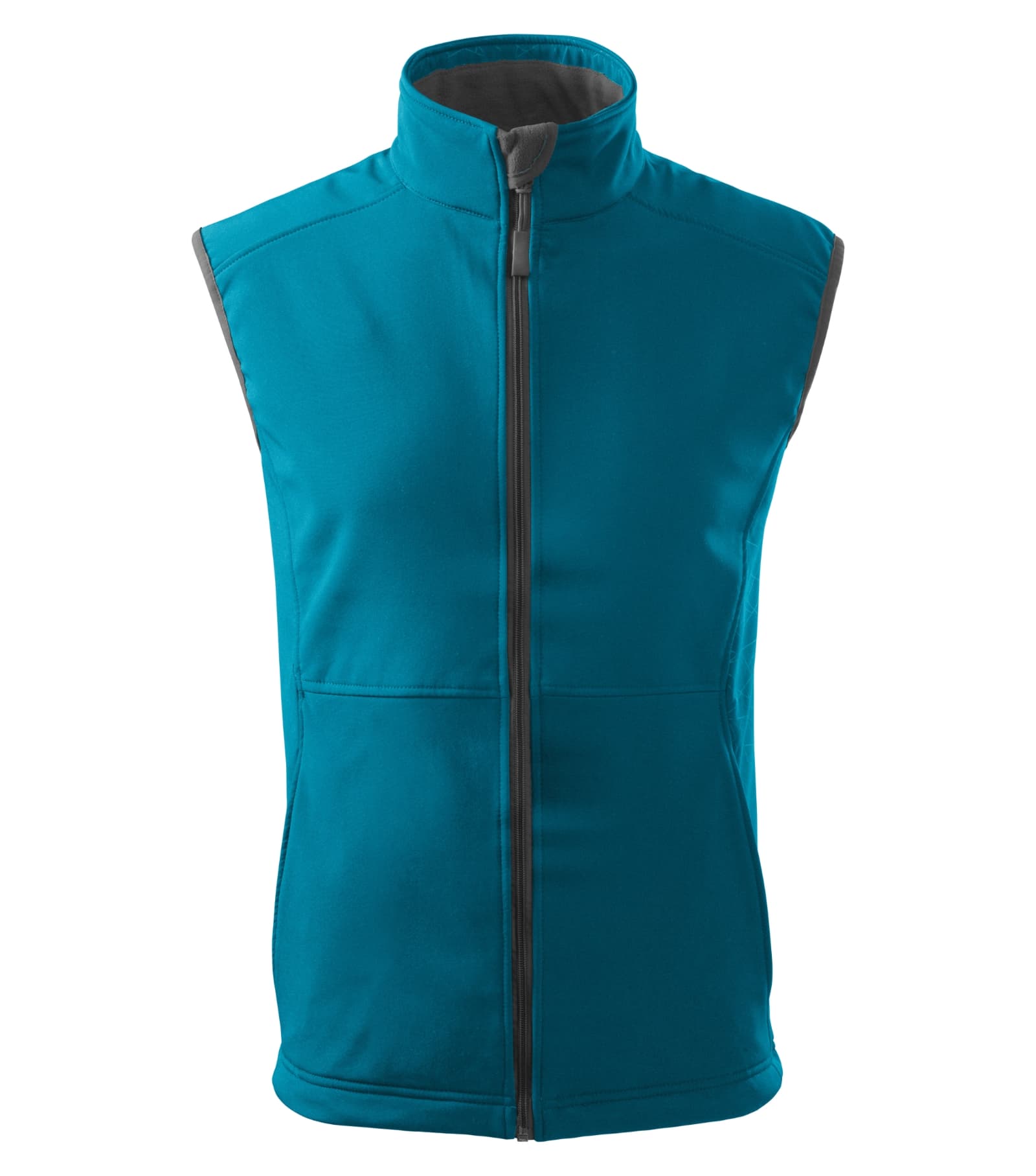 Vivid Ridge - Softshellbodywarmer heren 94% polyester, 6% elastaan Fleece: 100% polyester - 517 in turkoois
