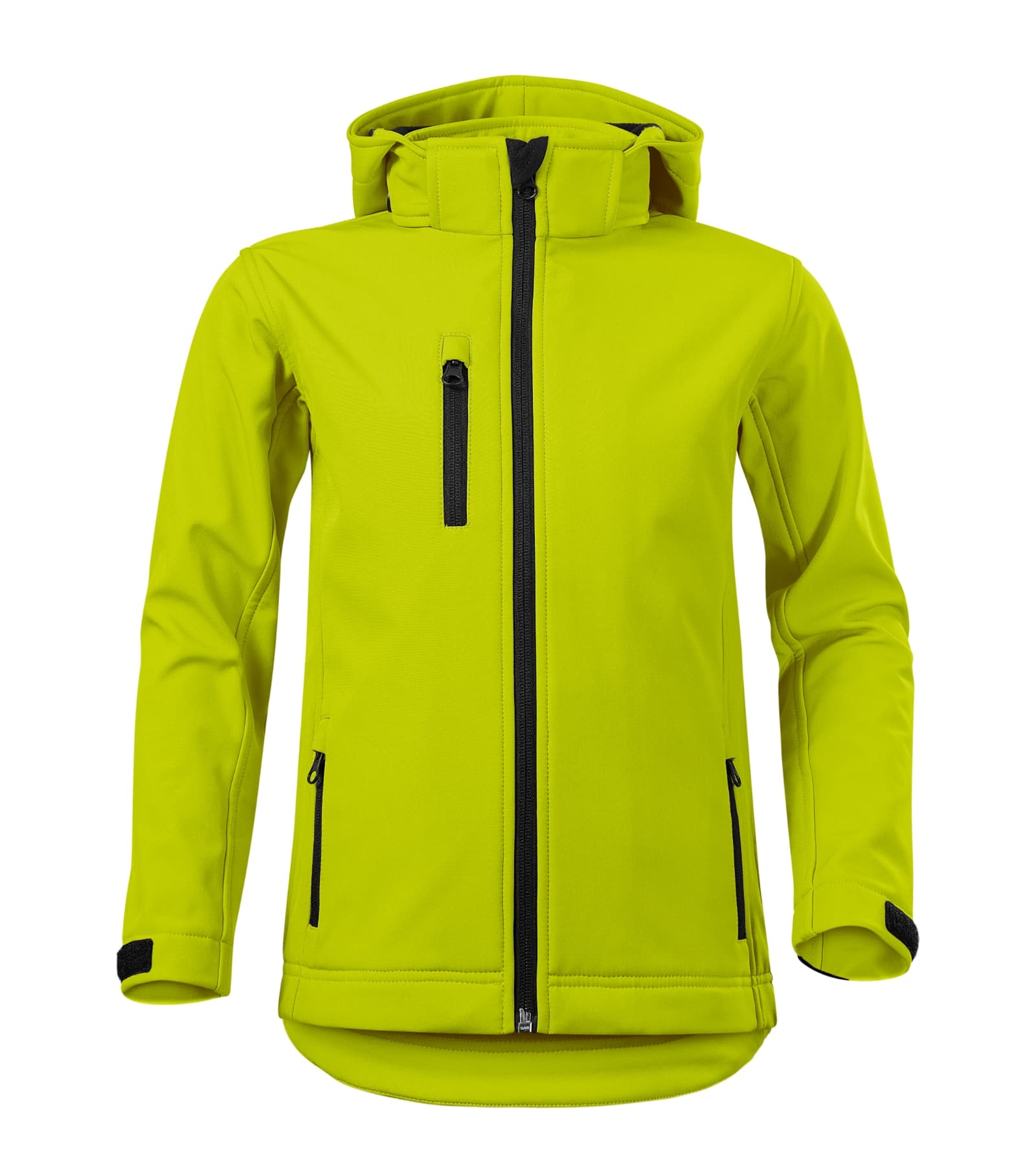 Drift Bloom - Softshelljas kinderen 94% polyester, 6% elastaan TPU-membraan microfleece: 100% polyester - 535 in limoengroen