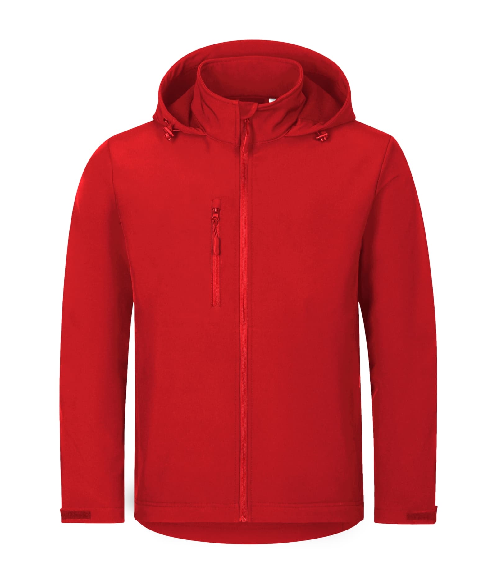 Sierra Vale - Softshelljas heren 96% polyester, 4% elastaan - 548 in Rood