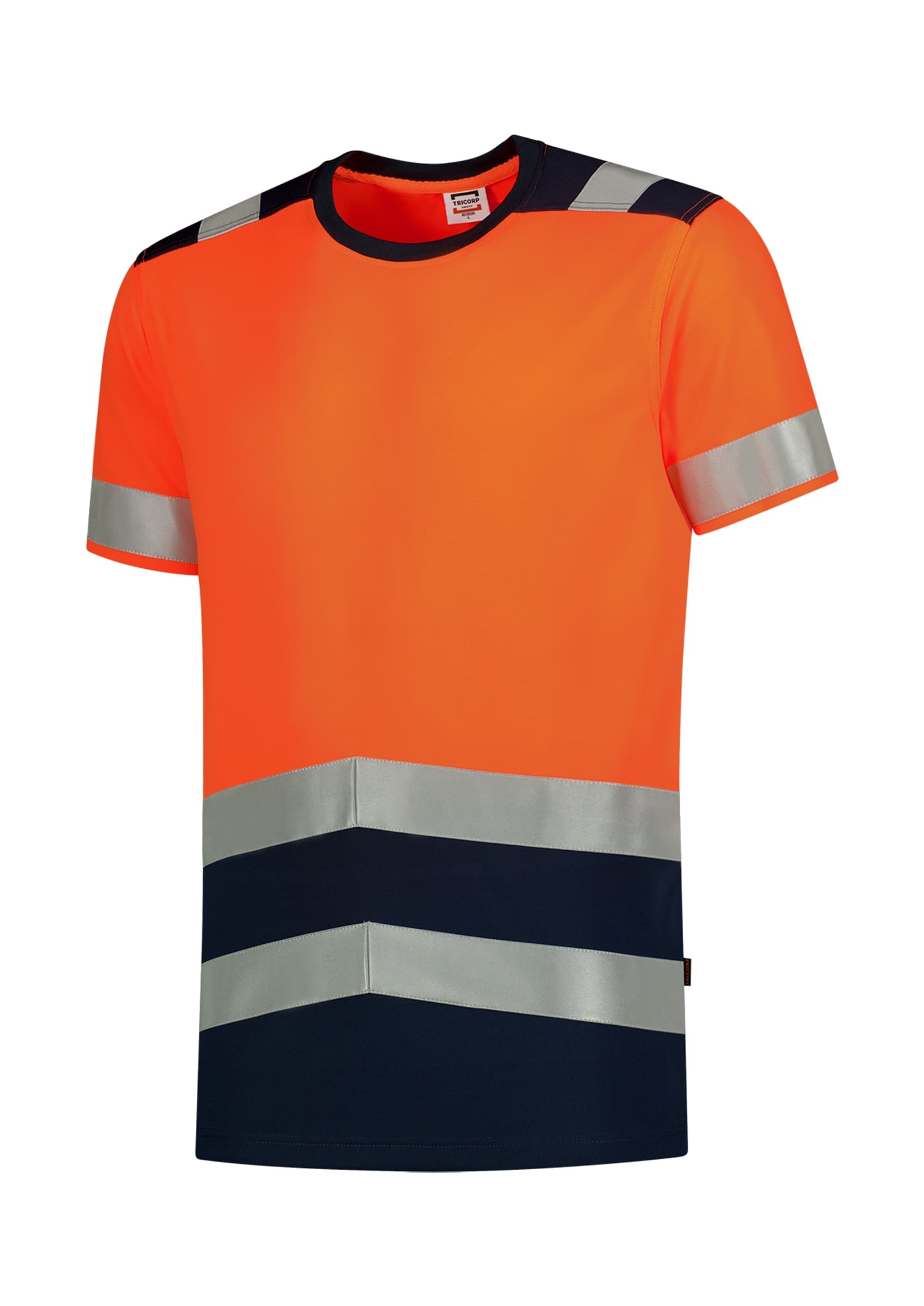 Aster Harbor - T-shirt met hoge zichtbaarheid unisex 100% polyester Cooldry - T01 in fluorescerend Oranje