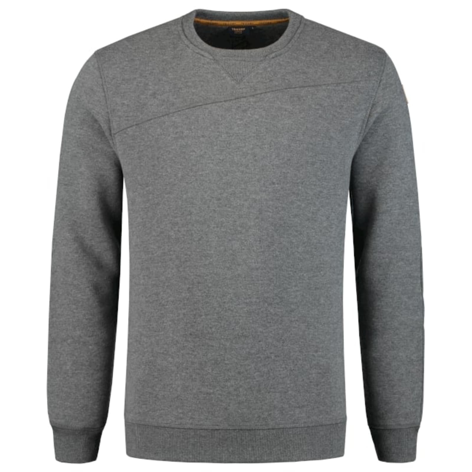 Lumen Field - Sweater heren 80% katoen, 20% polyester - T41 in steen gemêleerd