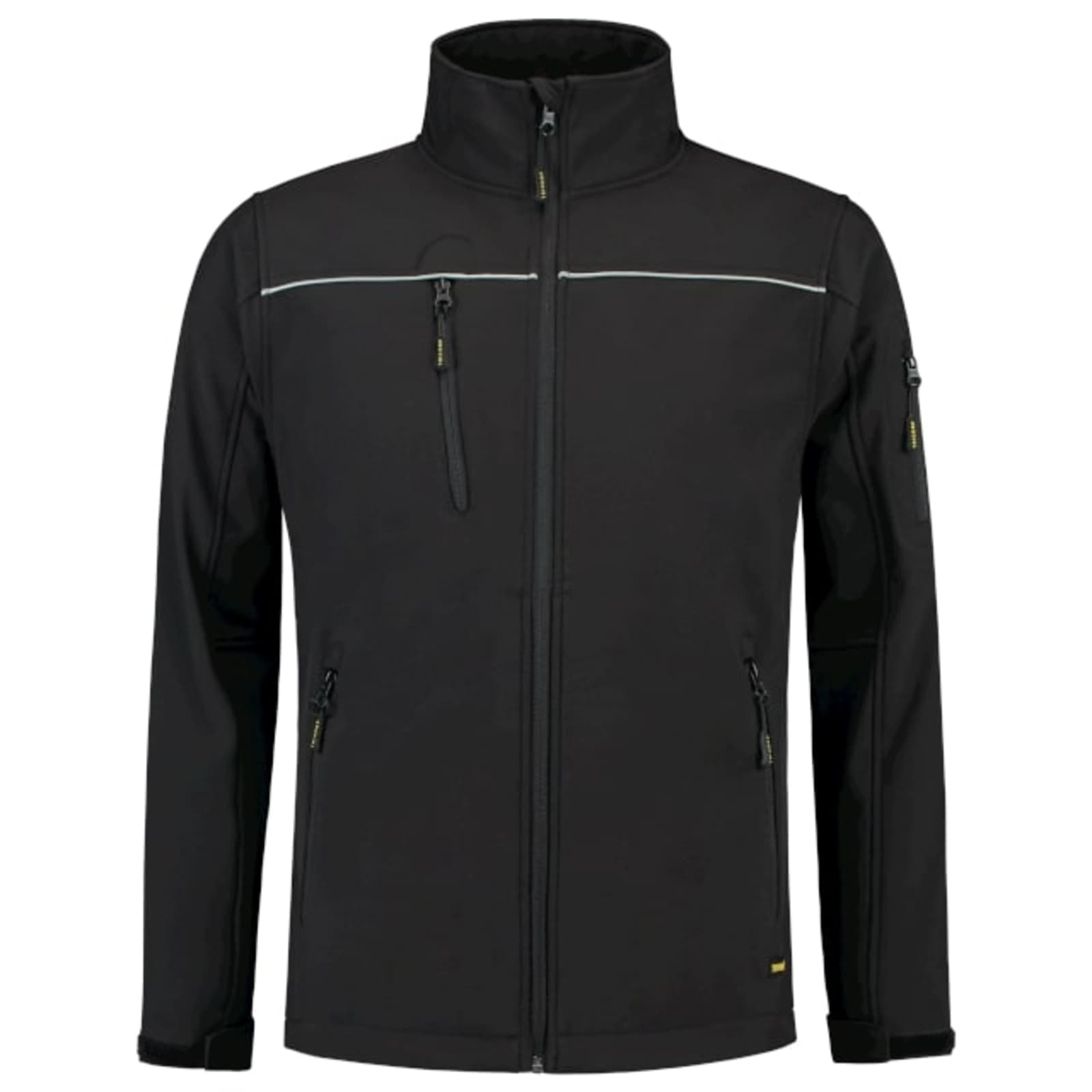 Lumen Arc - Softshelljas unisex 100% polyester + PU-membraan - T53 in Zwart