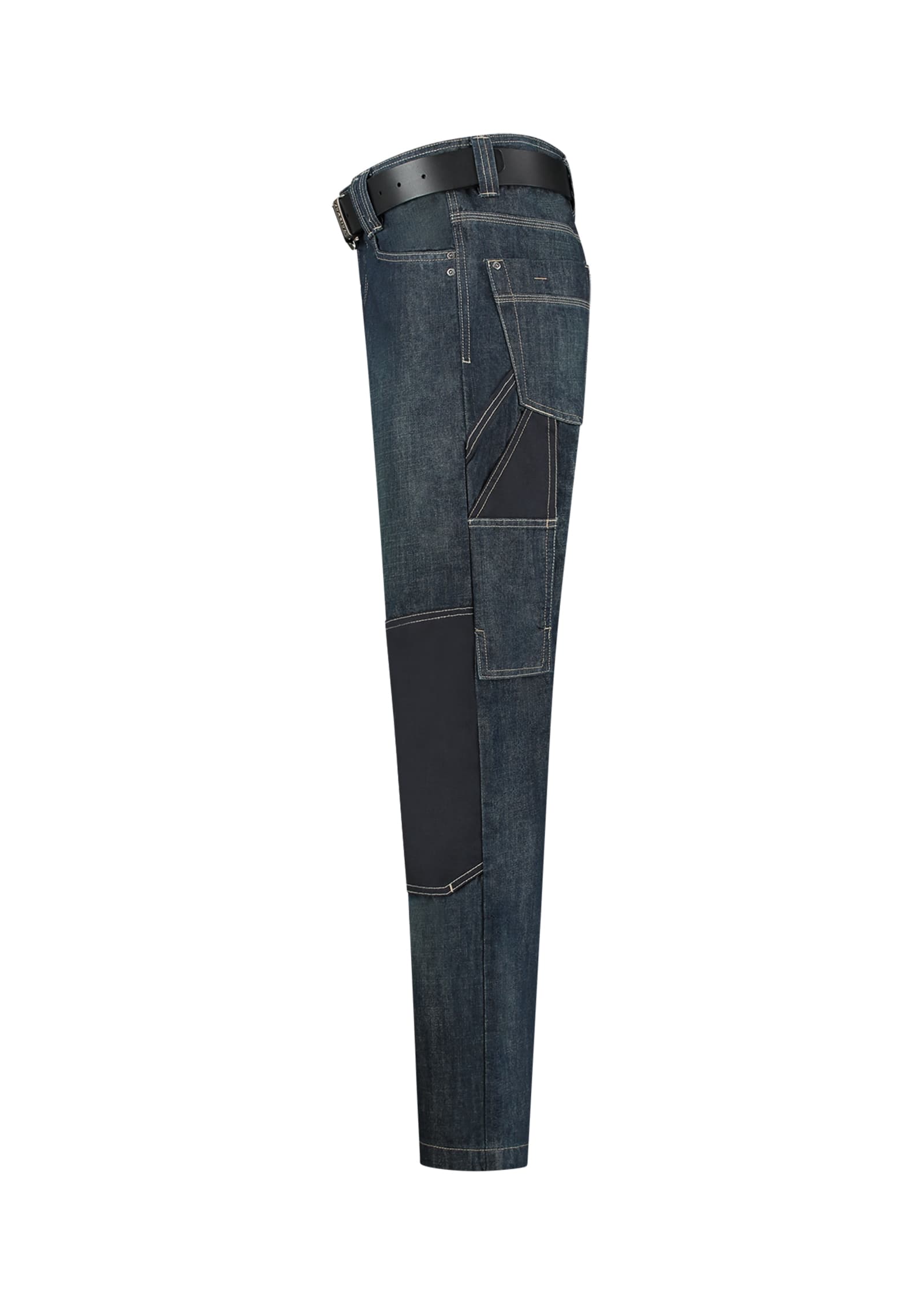 Drift Rise - Werkjeans unisex 100% katoen - T60 in denim blauw