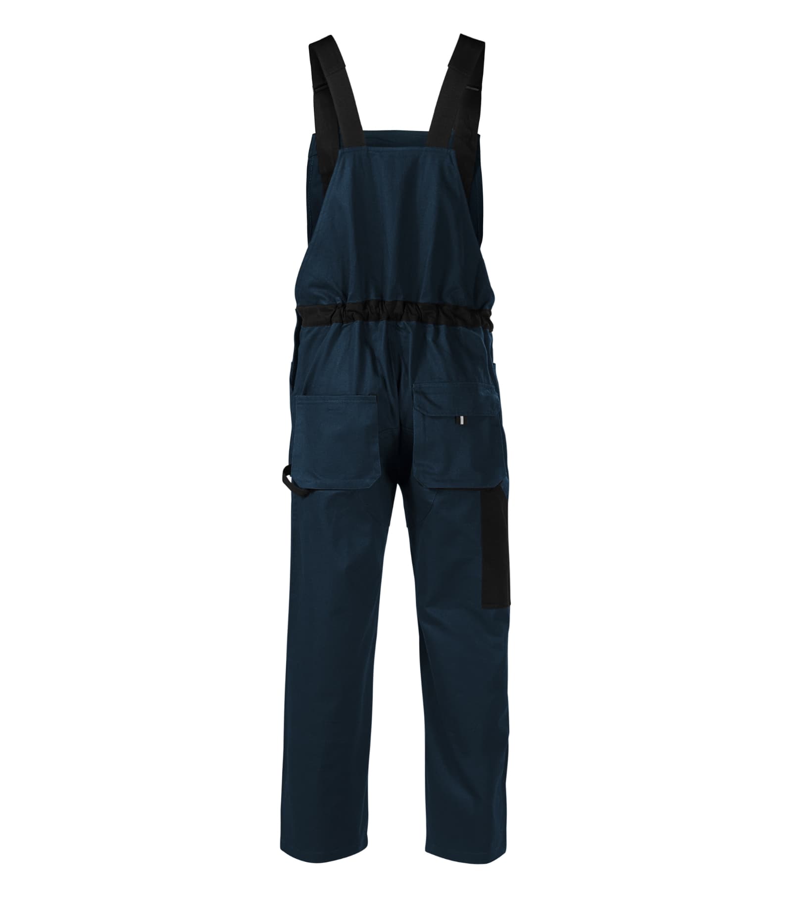 Verdant Horizon - Werkbroek met bretels heren 100% katoen - W02 in marine blauw