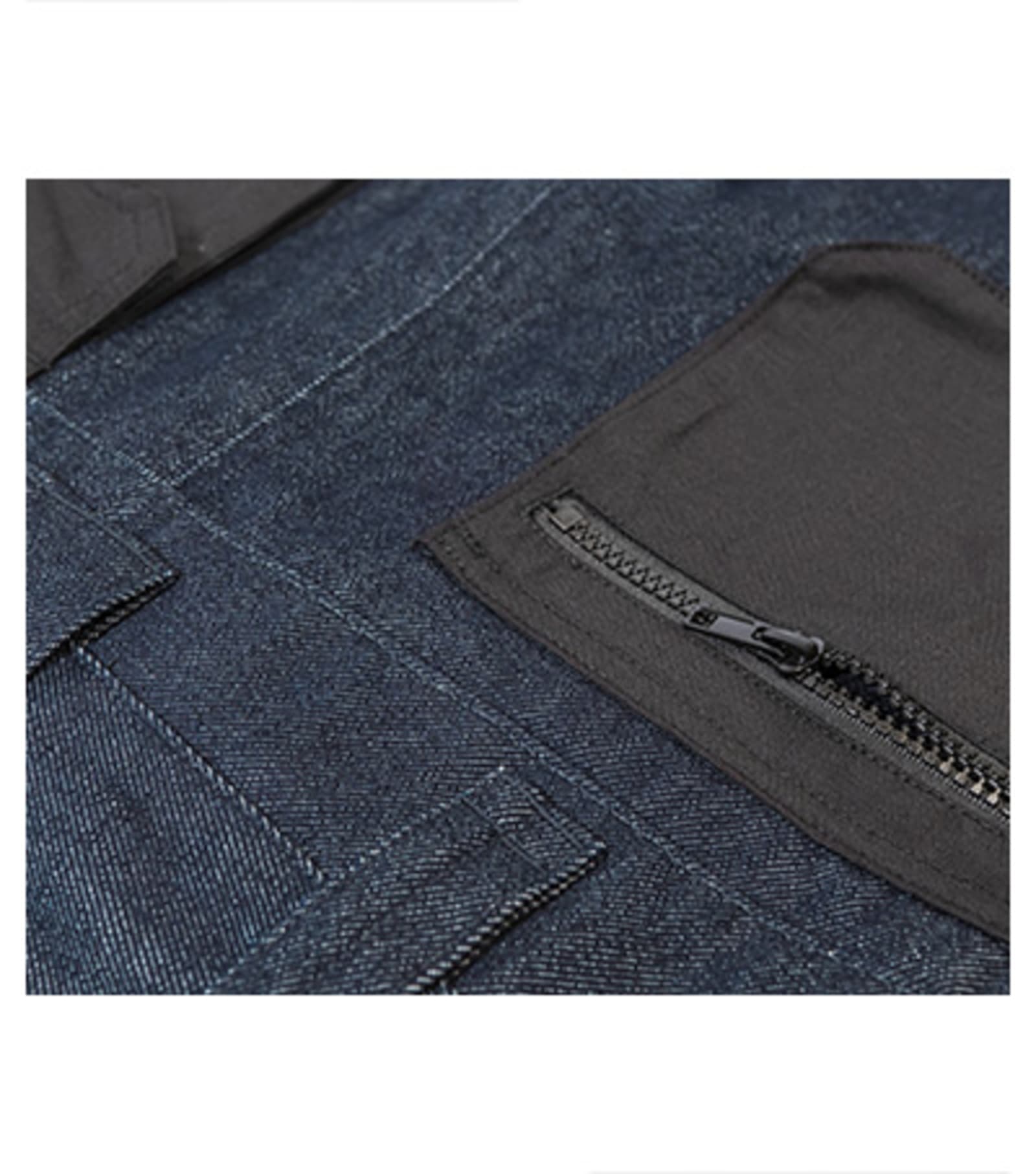 Onyx Path - Werkjeans heren 100% katoen - W08 in donker denim